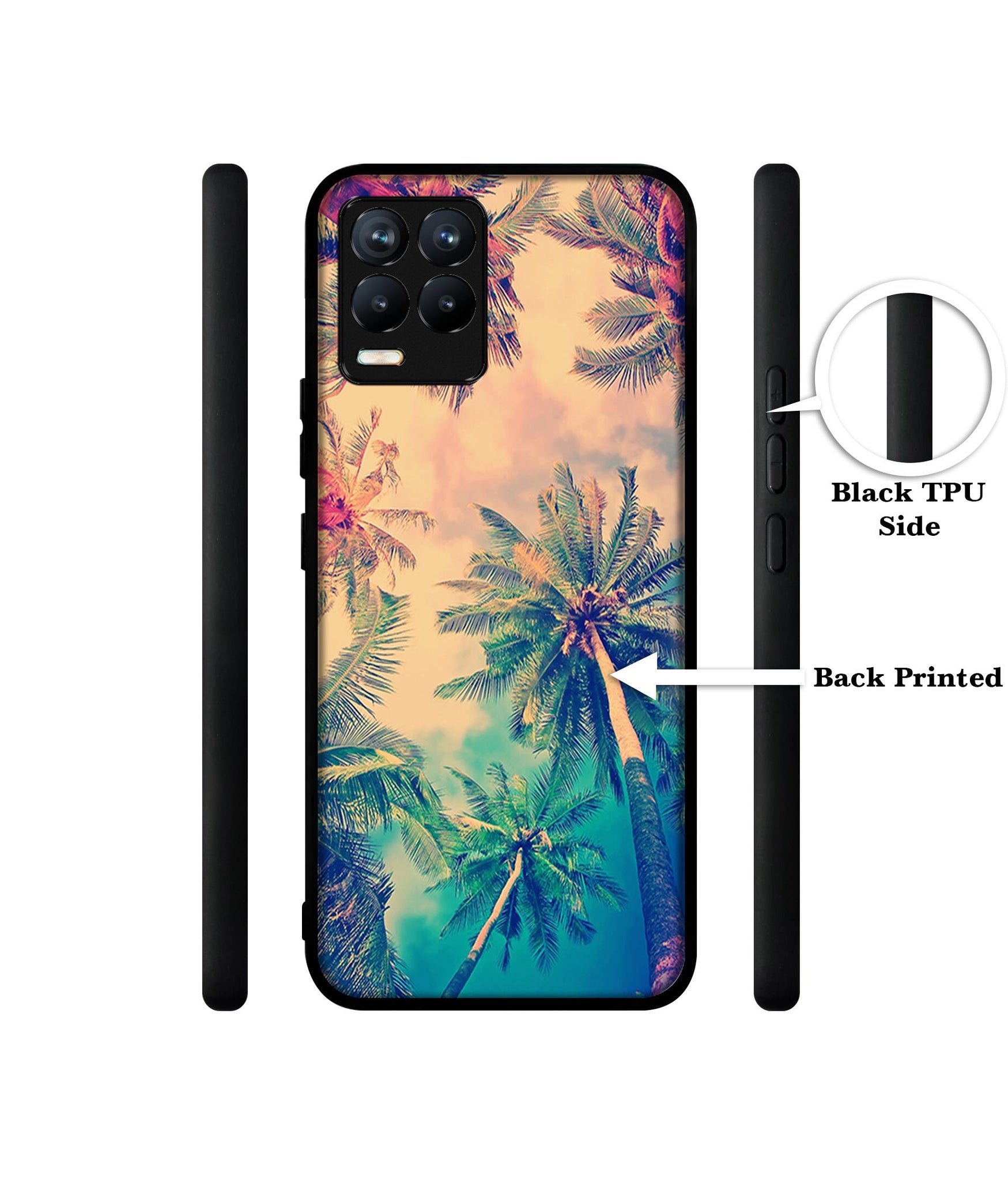 Trees Design Designer 2D Printed Back Case Cover for Realme 8 4G / 8 Pro 4G