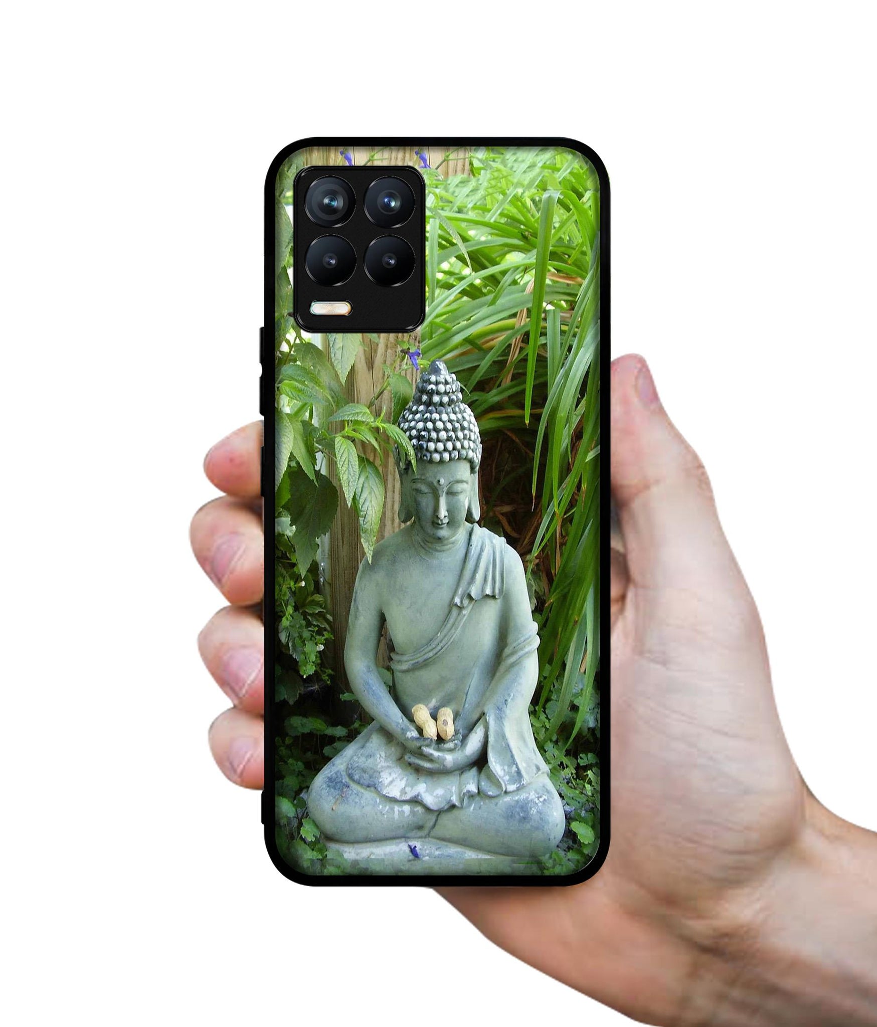 Buddhism Design Designer 2D Printed Back Case Cover for Realme 8 4G / 8 Pro 4G