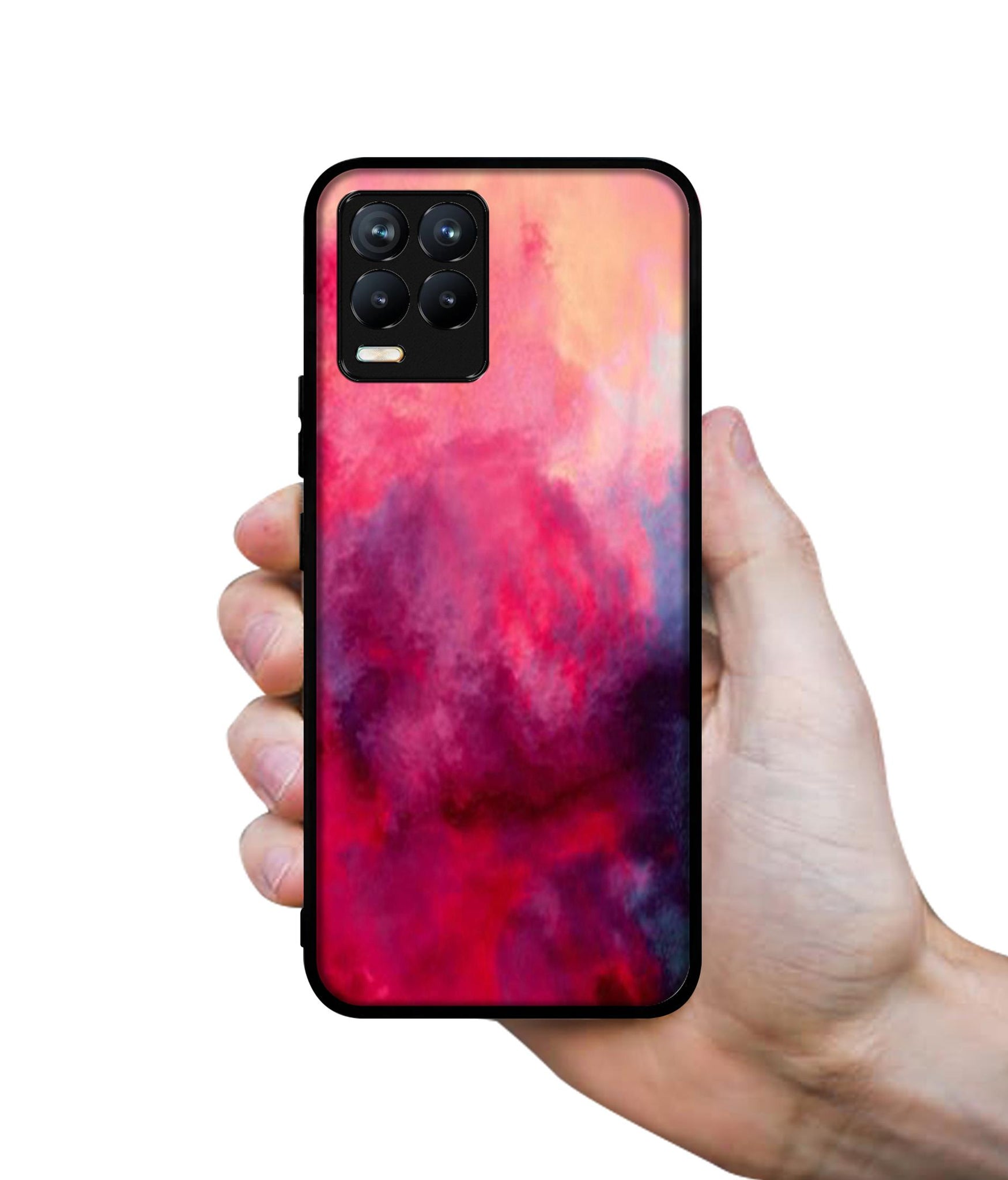 Holi Color Design Designer 2D Printed Back Case Cover for Realme 8 4G / 8 Pro 4G