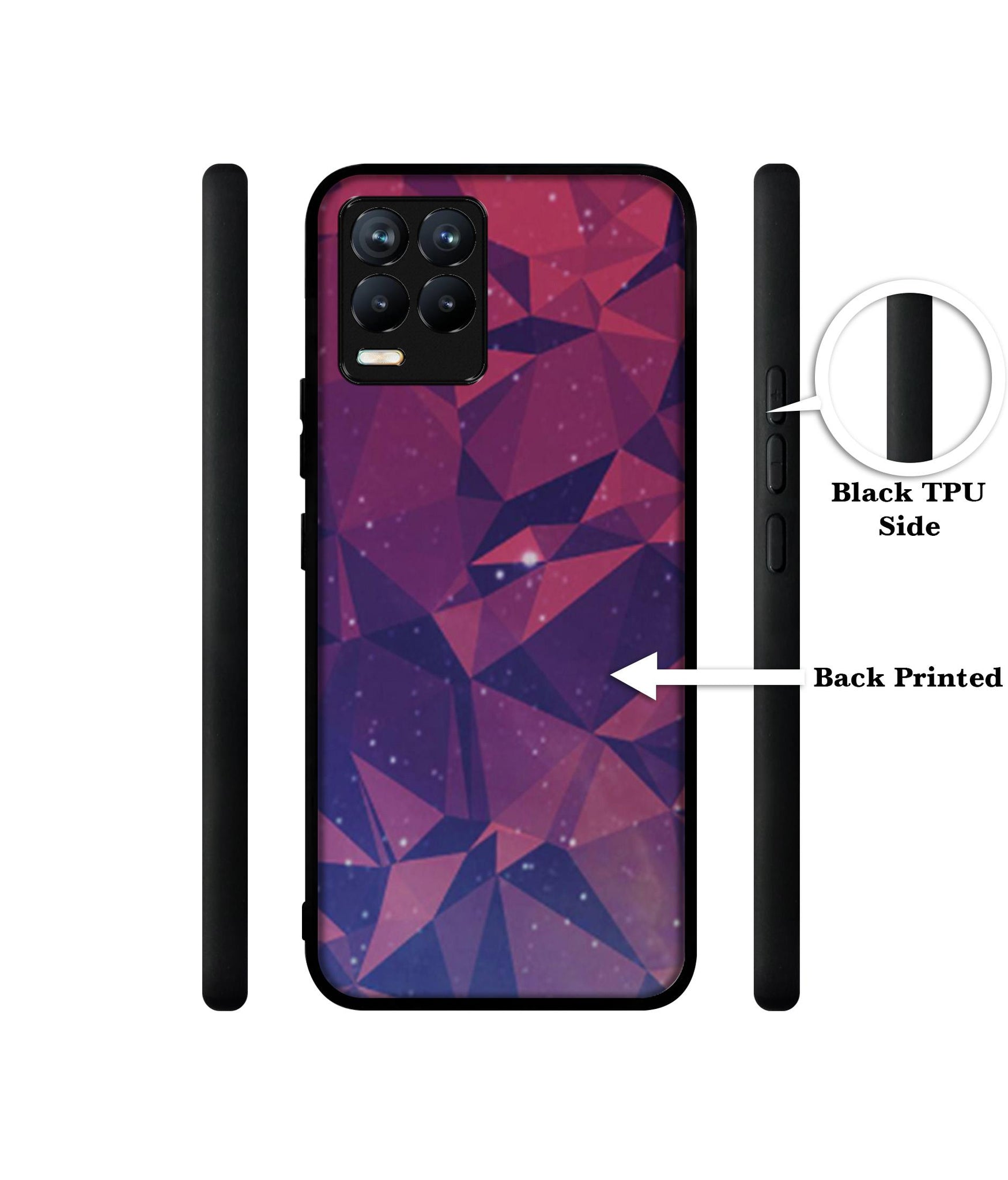Bad Color Shape Design Designer 2D Printed Back Case Cover for Realme 8 4G / 8 Pro 4G
