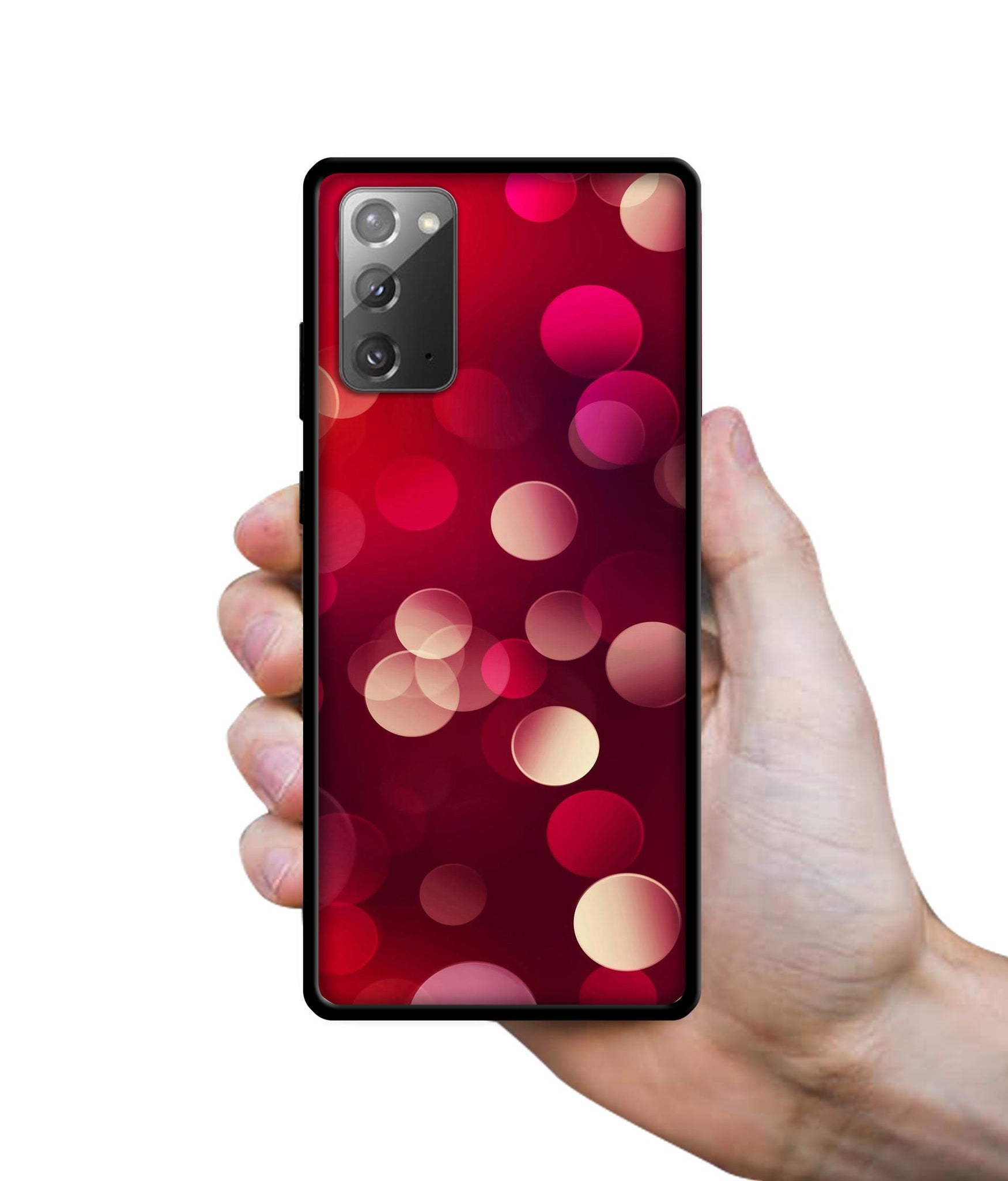 3D Circles Design Designer 2D Printed Back Case Cover for Samsung Galaxy Note 20 5G