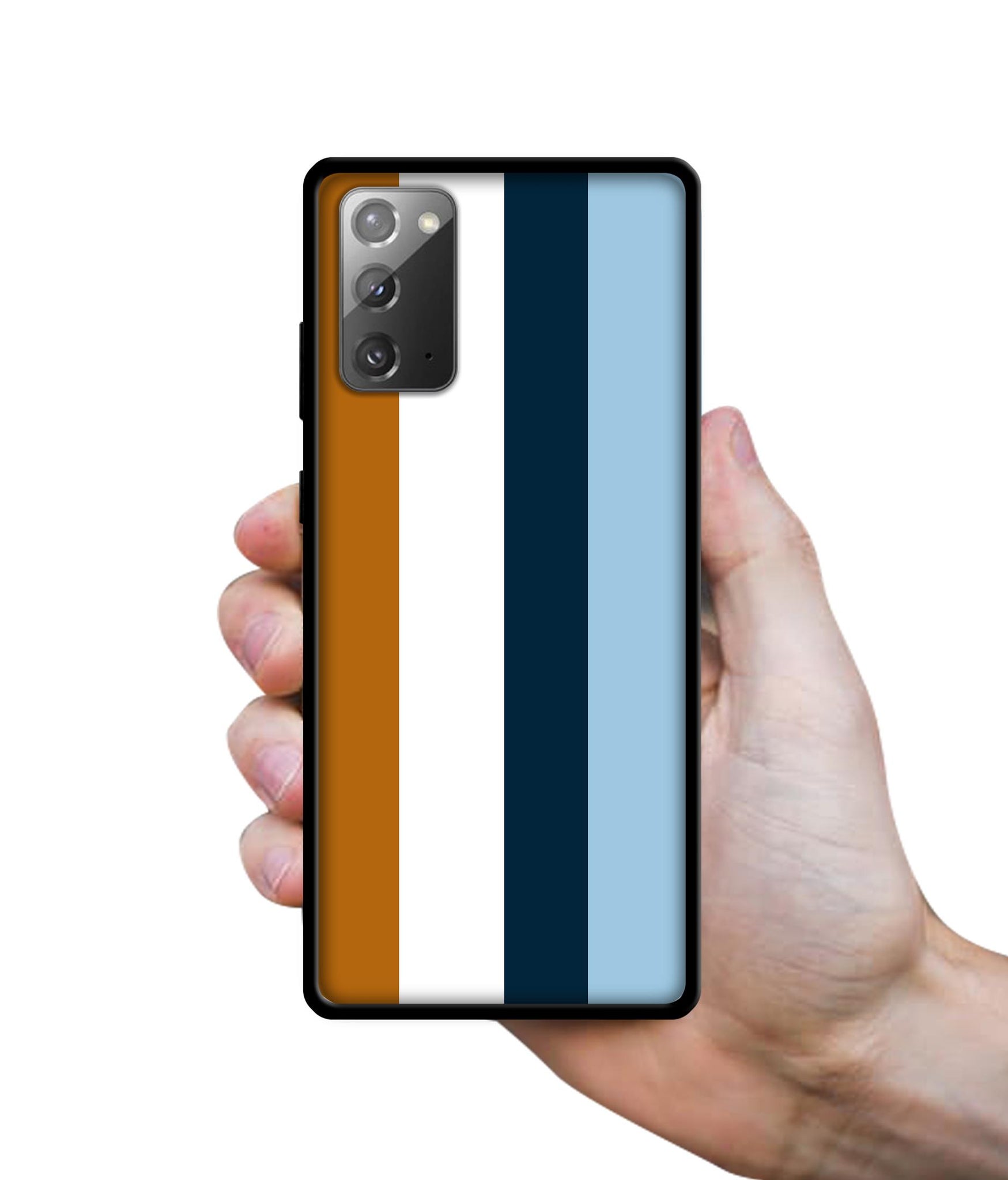 Color Stripes Design Designer 2D Printed Back Case Cover for Samsung Galaxy Note 20 5G