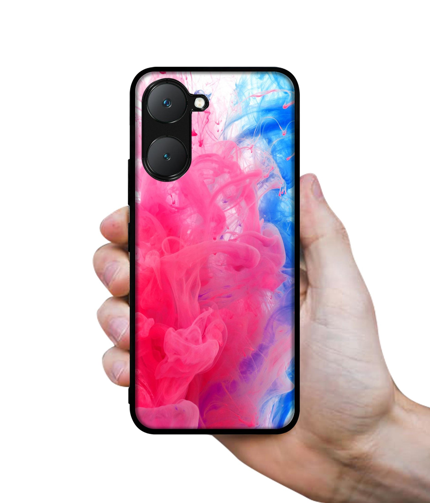 Fractal Paint Design Designer 2D Printed Back Case Cover for Vivo Y18 4G / Y18e 4G / Y03 4G / T3 Lite 5G / Z9 Lite 5G