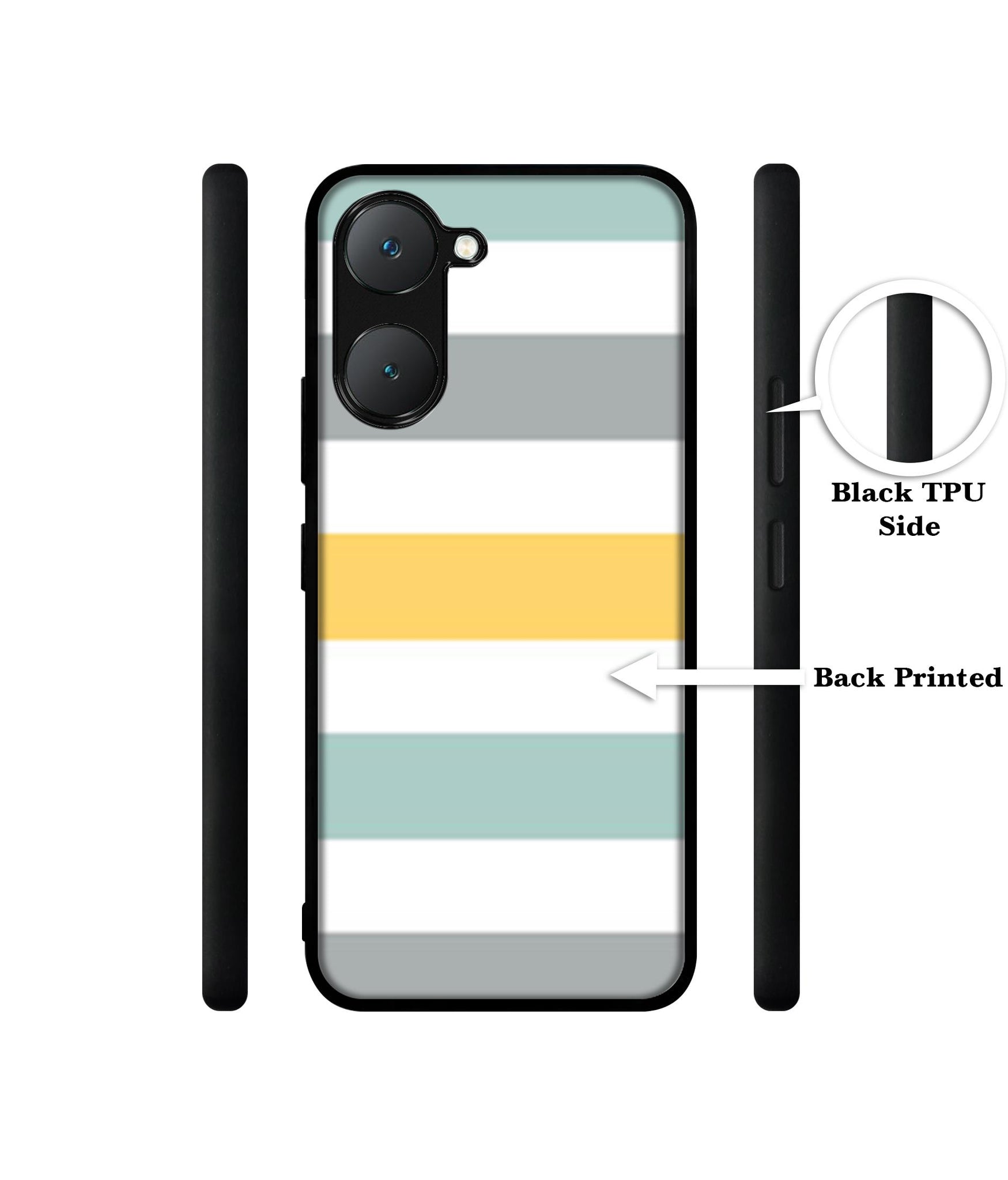 Line Texture Design Designer 2D Printed Back Case Cover for Vivo Y18 4G / Y18e 4G / Y03 4G / T3 Lite 5G / Z9 Lite 5G