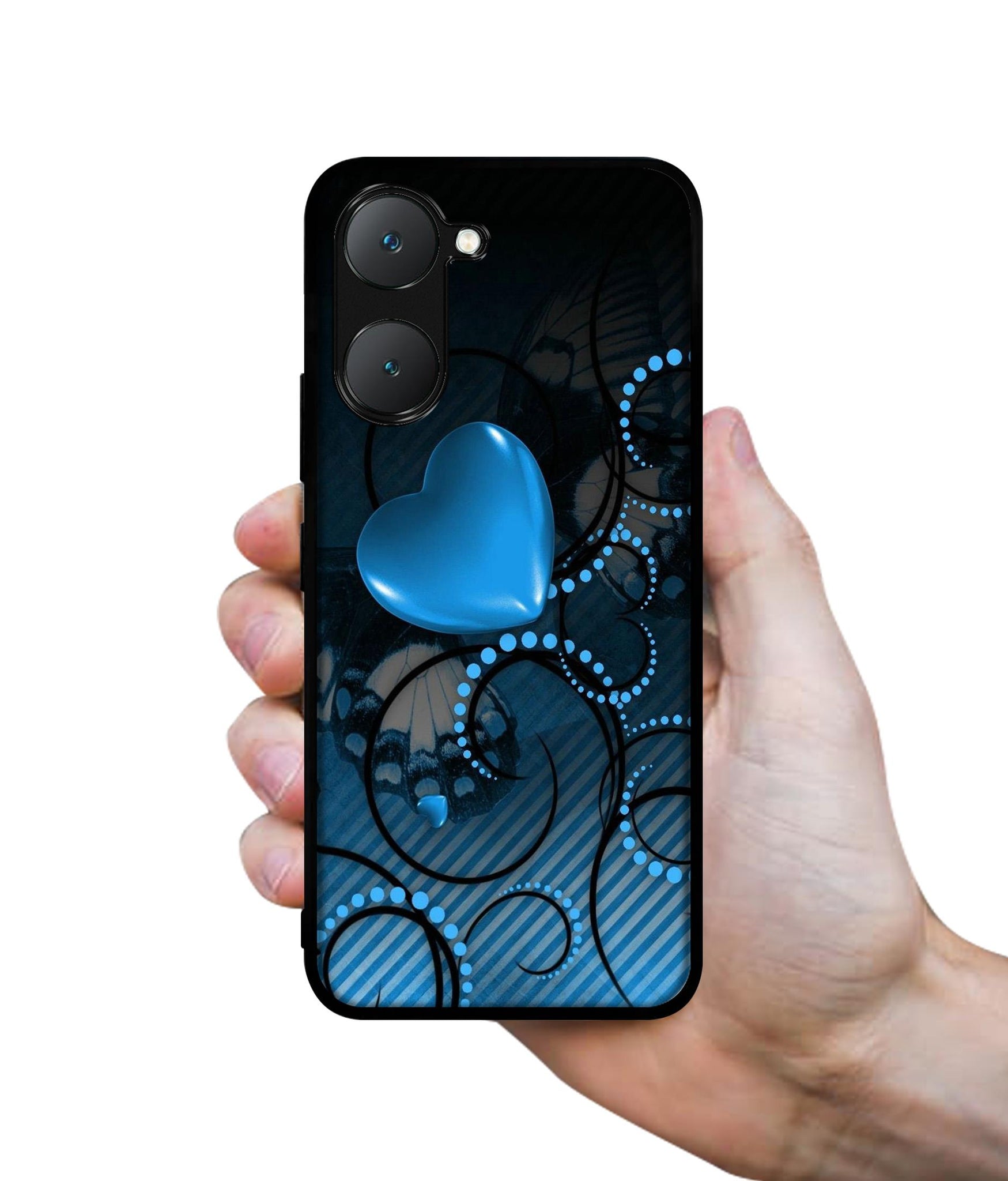 Hart Design Designer 2D Printed Back Case Cover for Vivo Y18 4G / Y18e 4G / Y03 4G / T3 Lite 5G / Z9 Lite 5G