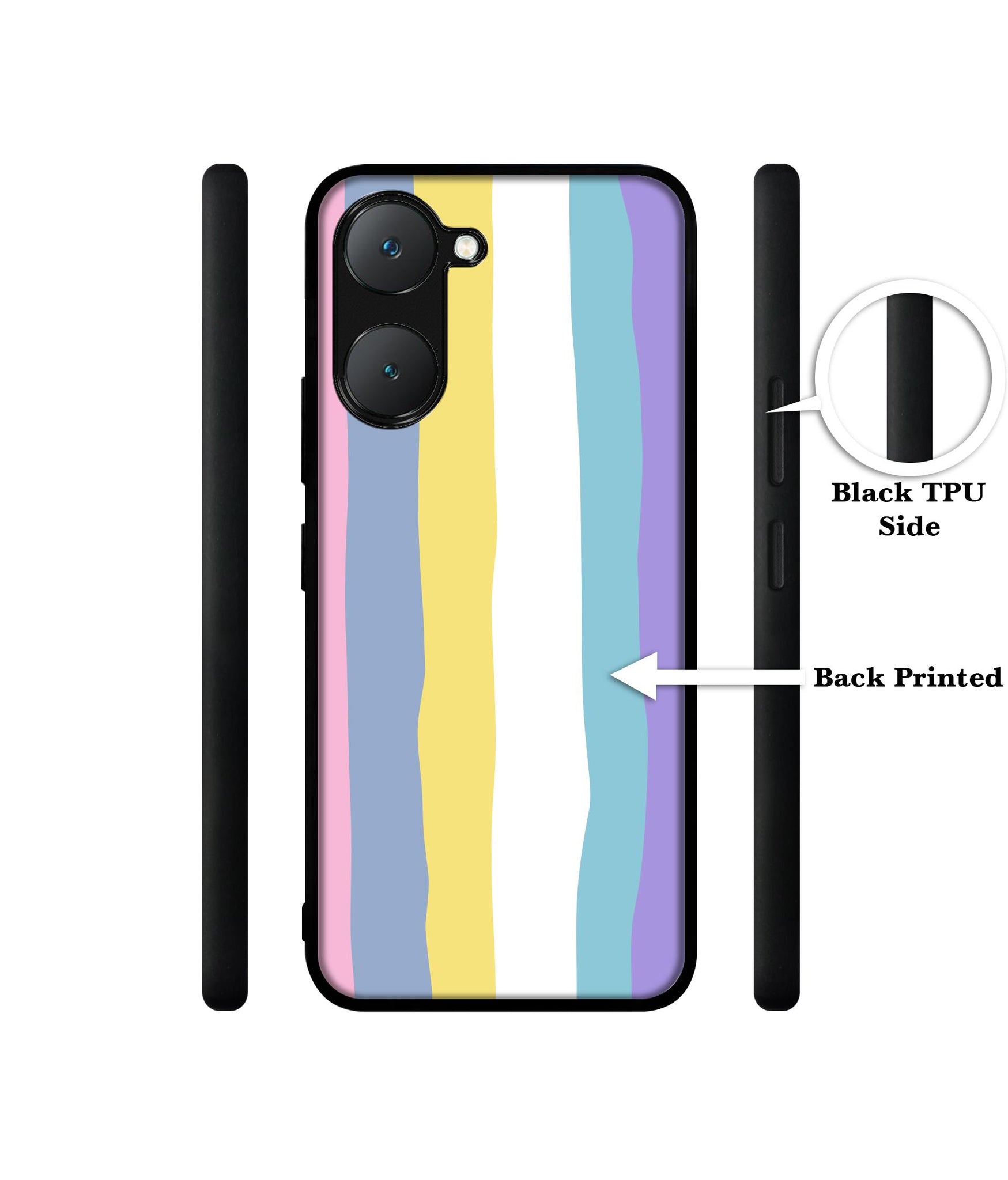 Beautiful Colors Design Designer 2D Printed Back Case Cover for Vivo Y18 4G / Y18e 4G / Y03 4G / T3 Lite 5G / Z9 Lite 5G