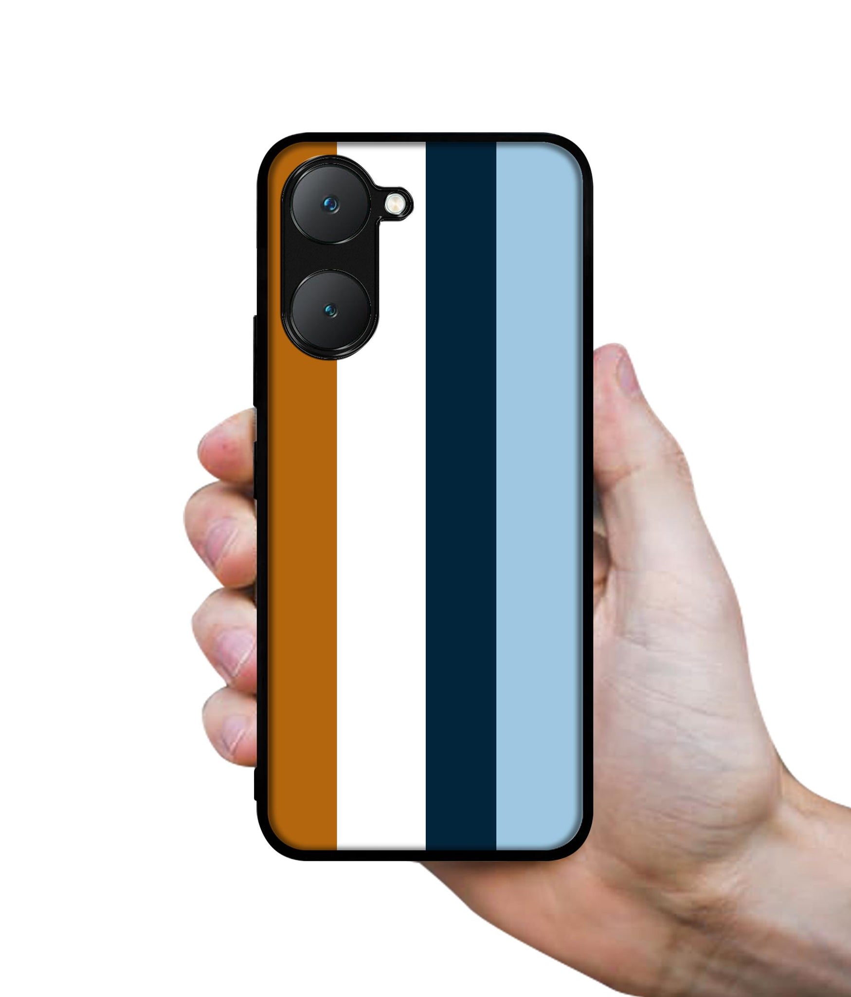 Color Stripes Design Designer 2D Printed Back Case Cover for Vivo Y18 4G / Y18e 4G / Y03 4G / T3 Lite 5G / Z9 Lite 5G