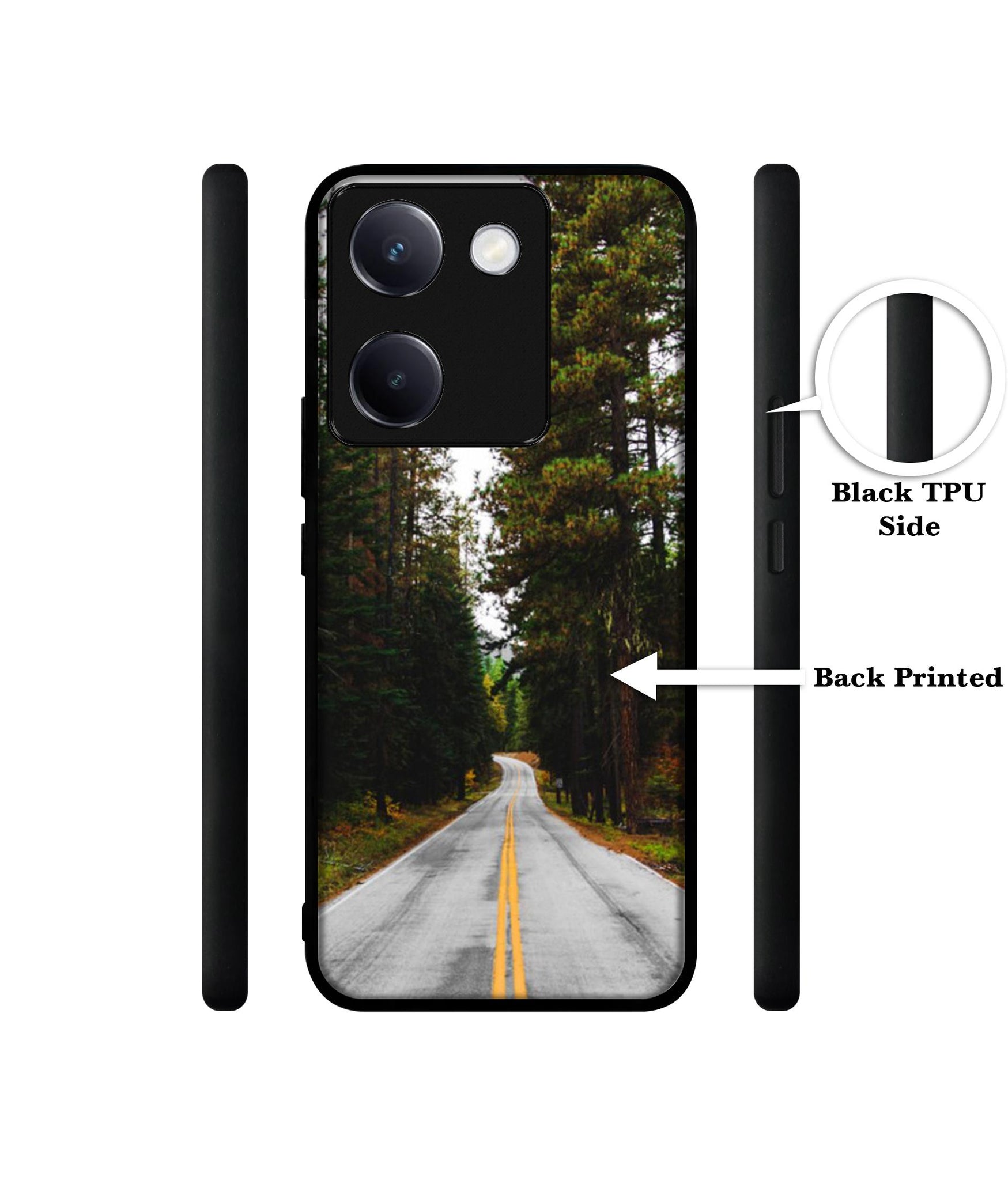 Road Photo Design Designer 2D Printed Back Case Cover for Vivo Y200 Pro 5G / Y300 Plus 5G