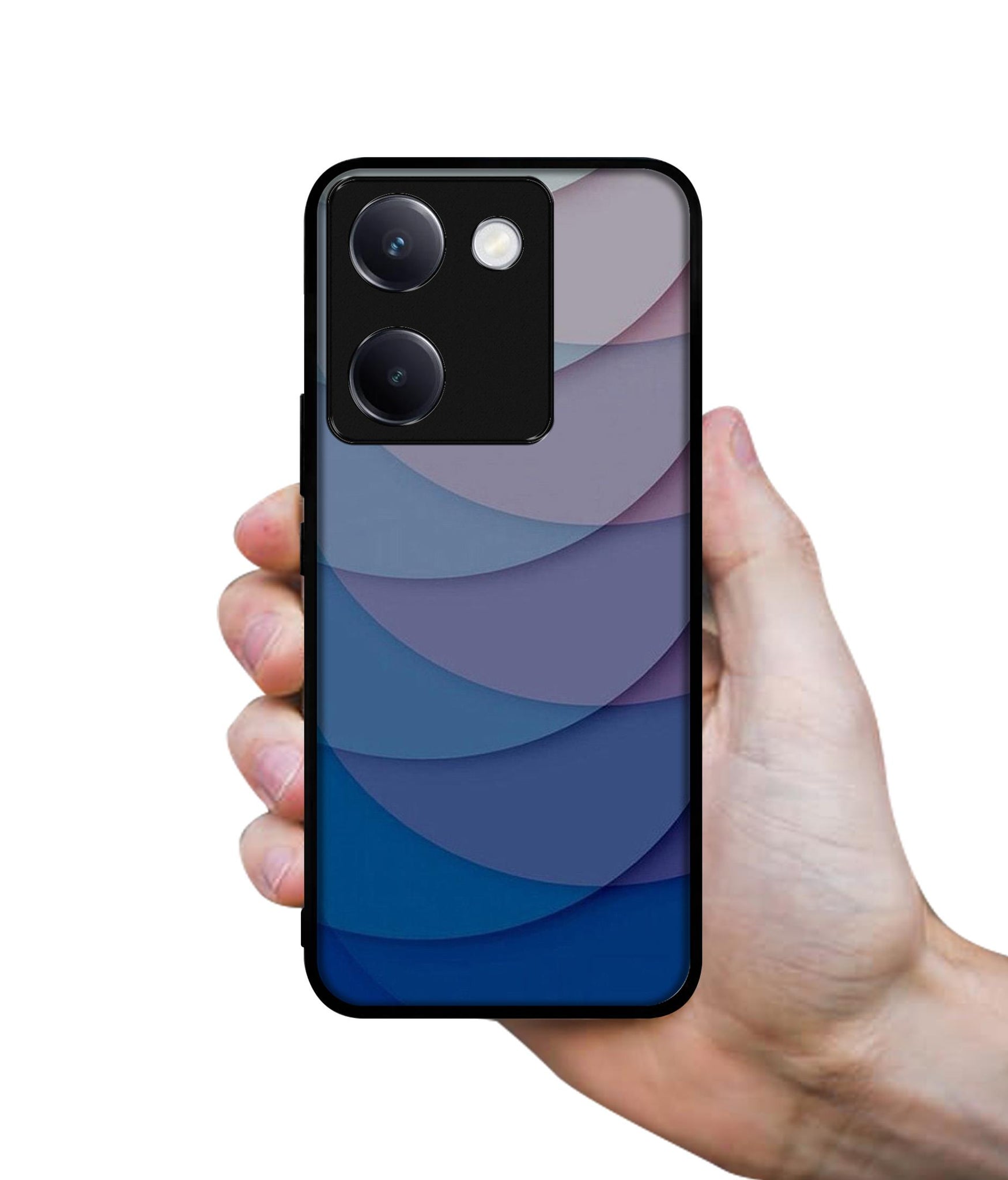 Waves Pattern Print Design Designer 2D Printed Back Case Cover for Vivo Y200 Pro 5G / Y300 Plus 5G