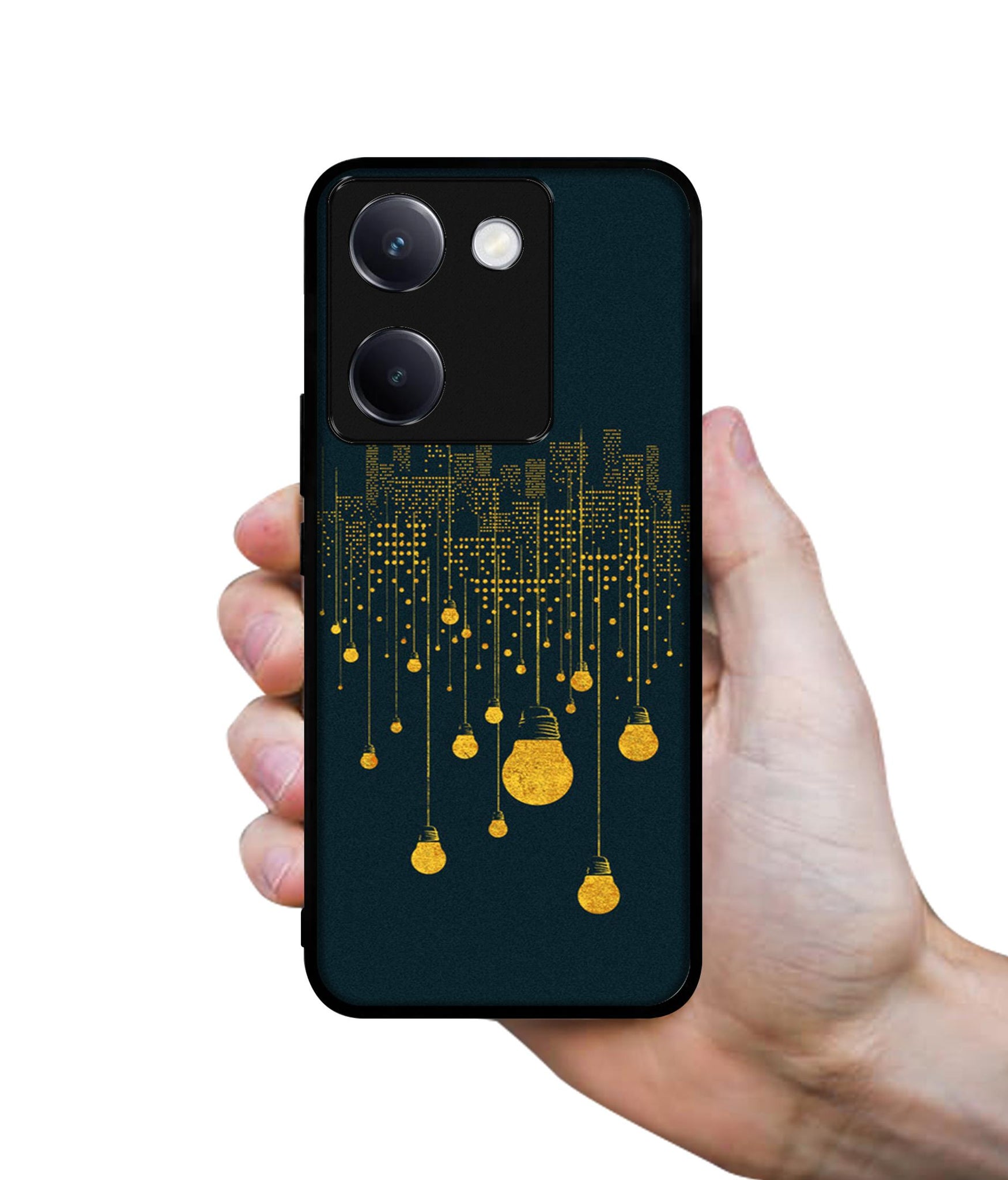 City Light Pattern Design Designer 2D Printed Back Case Cover for Vivo Y200 Pro 5G / Y300 Plus 5G