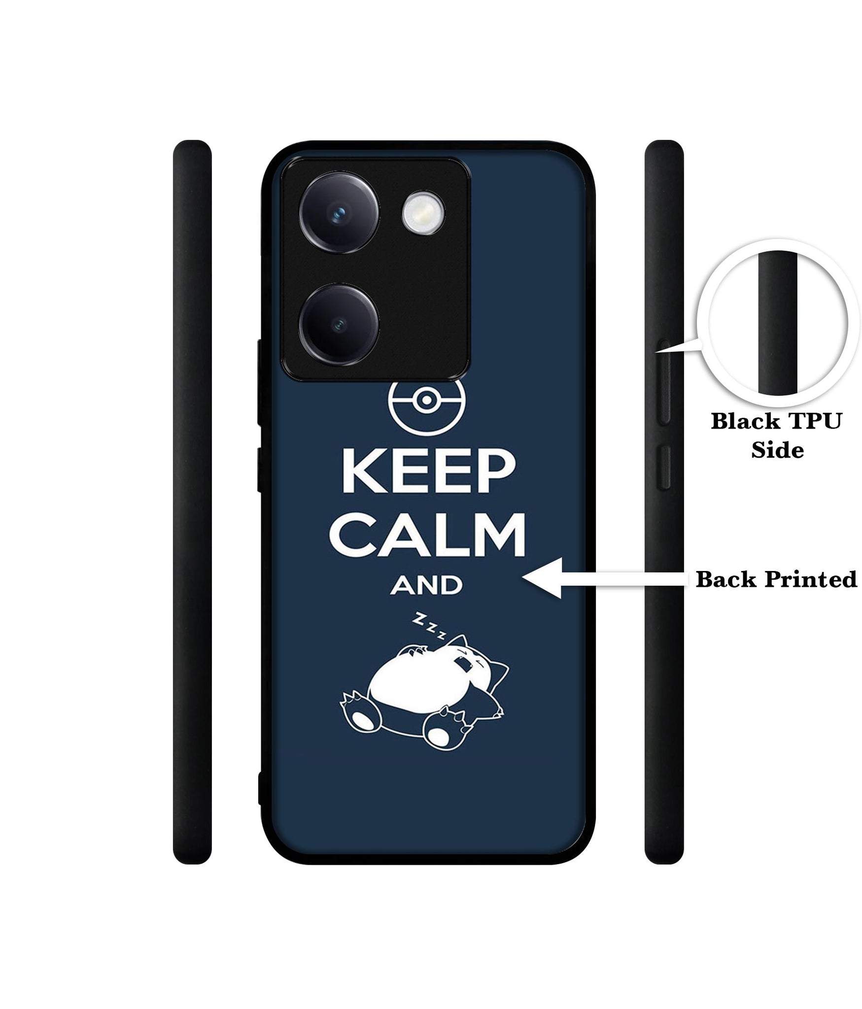 Sleep Pattern Design Designer 2D Printed Back Case Cover for Vivo Y200 Pro 5G / Y300 Plus 5G