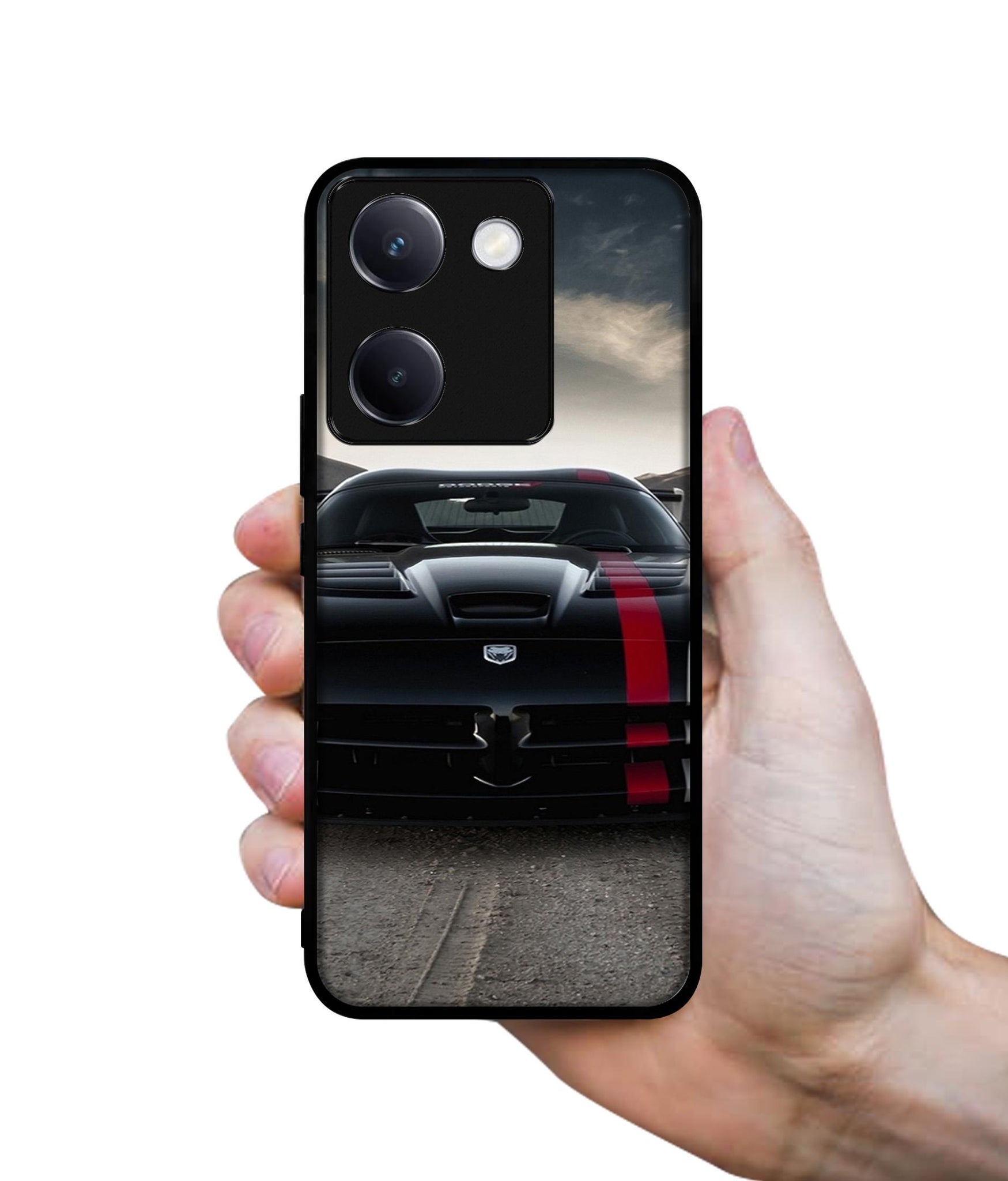Sports Car Pattern Design Designer 2D Printed Back Case Cover for Vivo Y200 Pro 5G / Y300 Plus 5G