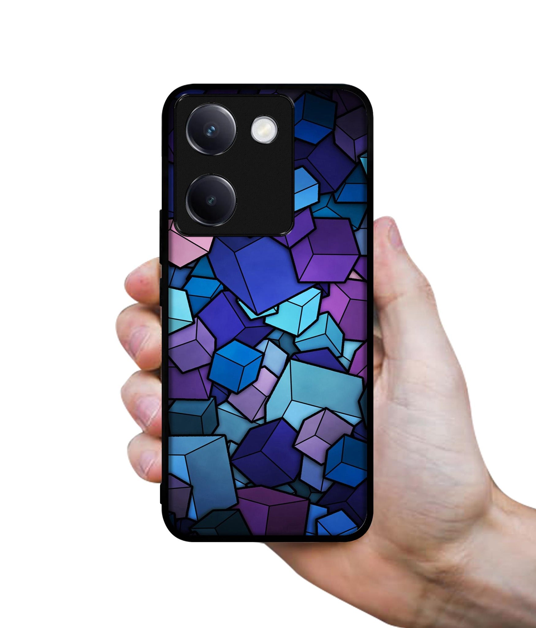 Color Box Design Designer 2D Printed Back Case Cover for Vivo Y200 Pro 5G / Y300 Plus 5G