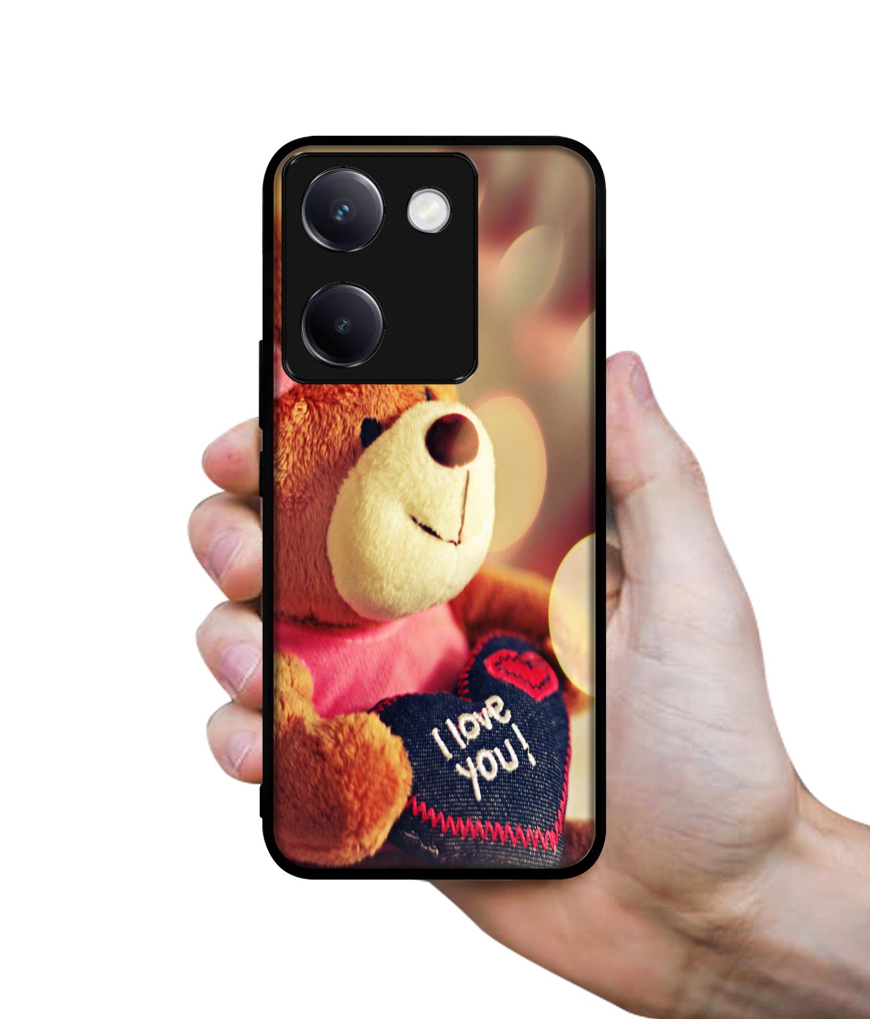 Teddy Bear Design Designer 2D Printed Back Case Cover for Vivo Y200 Pro 5G / Y300 Plus 5G