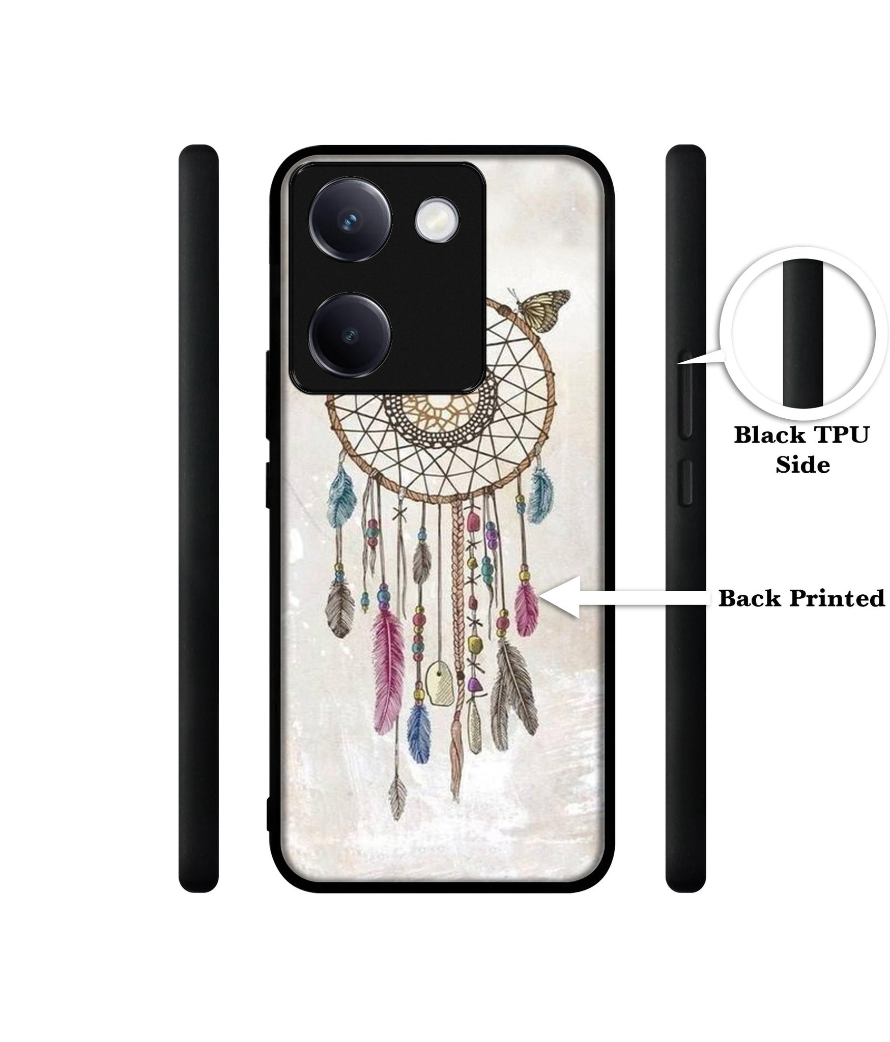 Wall Hanging Design Designer 2D Printed Back Case Cover for Vivo Y200 Pro 5G / Y300 Plus 5G