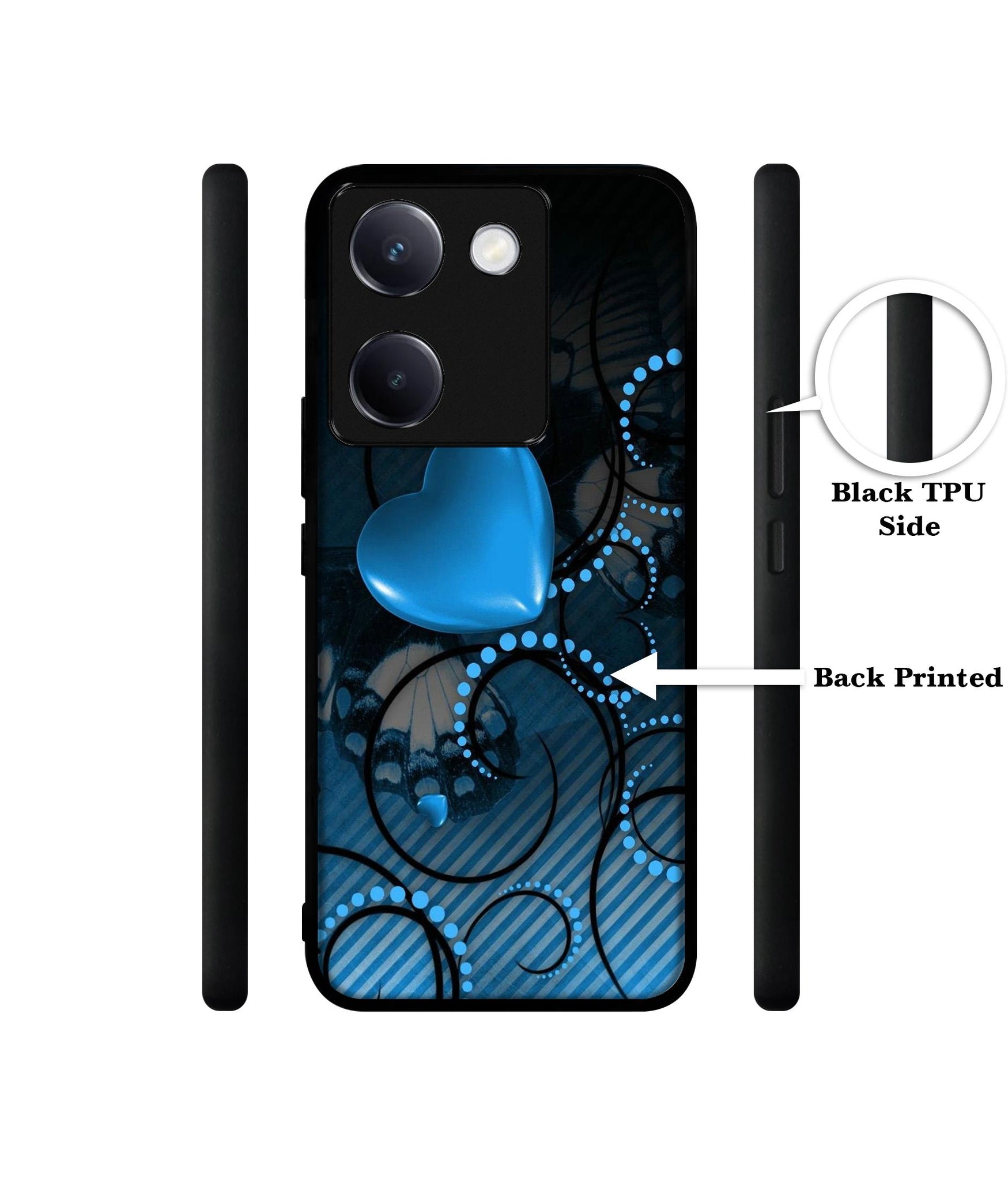 Hart Design Designer 2D Printed Back Case Cover for Vivo Y200 Pro 5G / Y300 Plus 5G