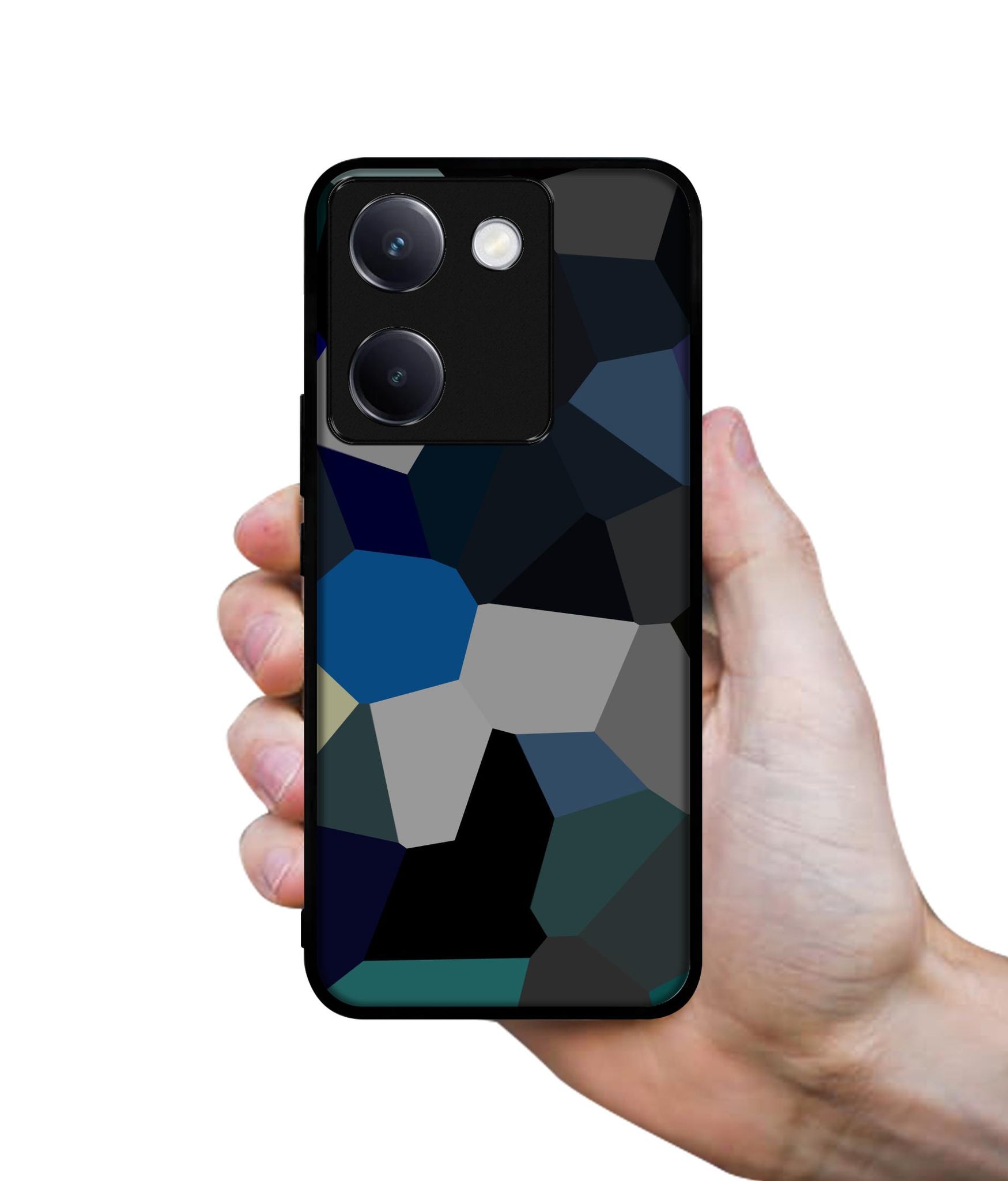 Mathematical Shape Design Designer 2D Printed Back Case Cover for Vivo Y200 Pro 5G / Y300 Plus 5G