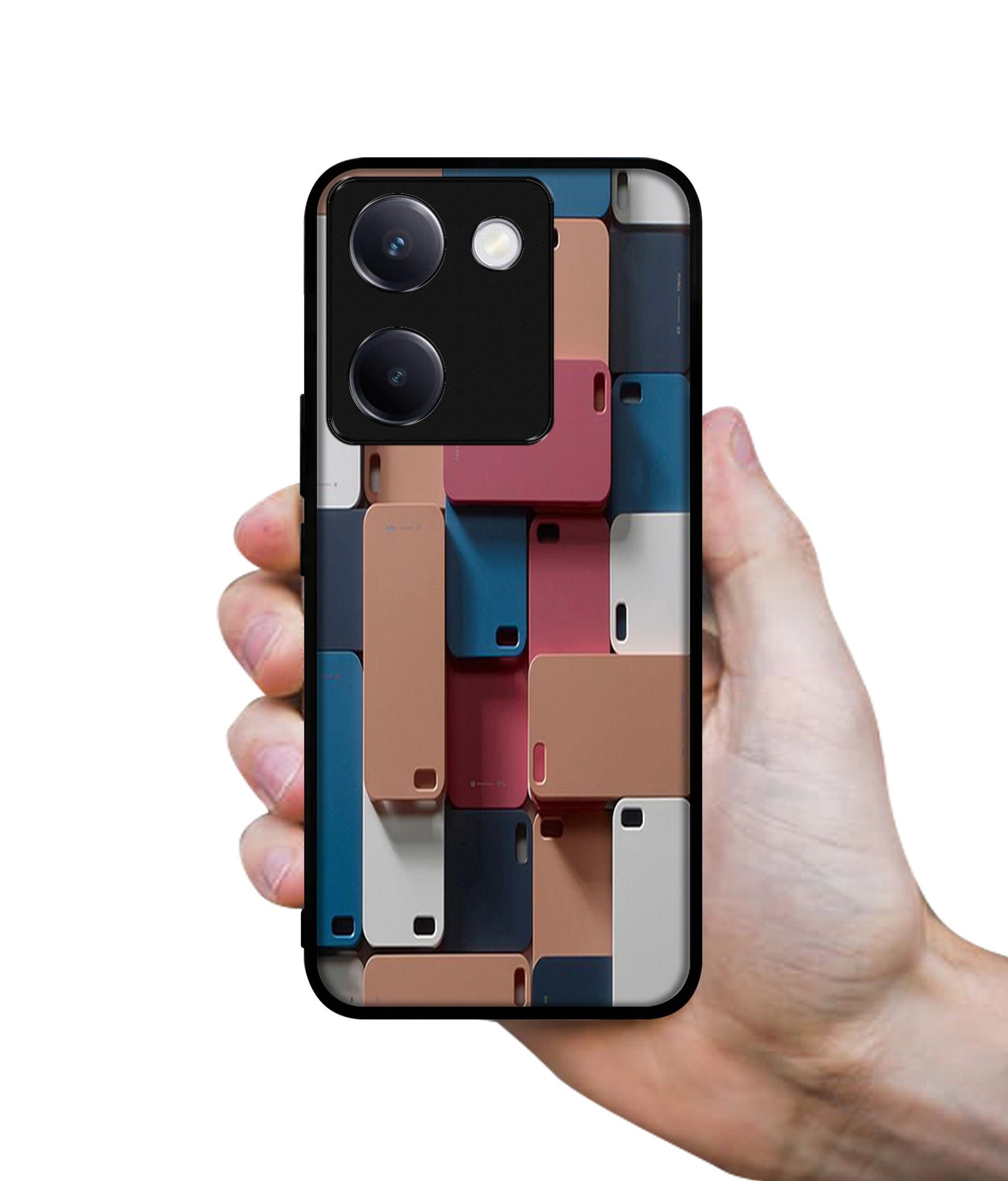 Mobile Cover Design Designer 2D Printed Back Case Cover for Vivo Y200 Pro 5G / Y300 Plus 5G