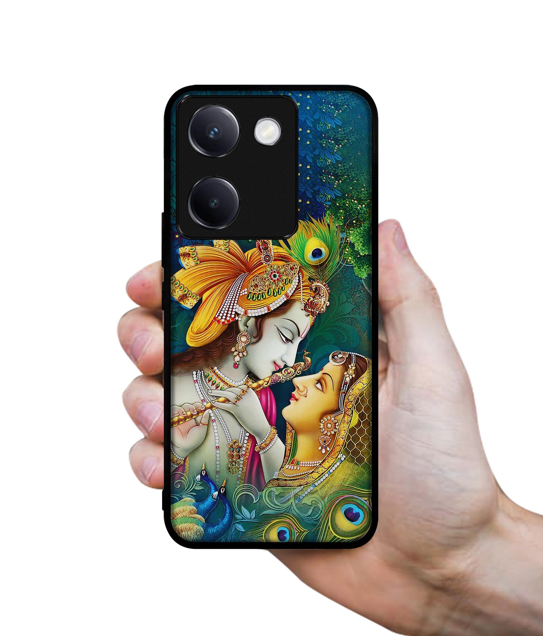 Radha Kishan Love Design Designer 2D Printed Back Case Cover for Vivo Y200 Pro 5G / Y300 Plus 5G
