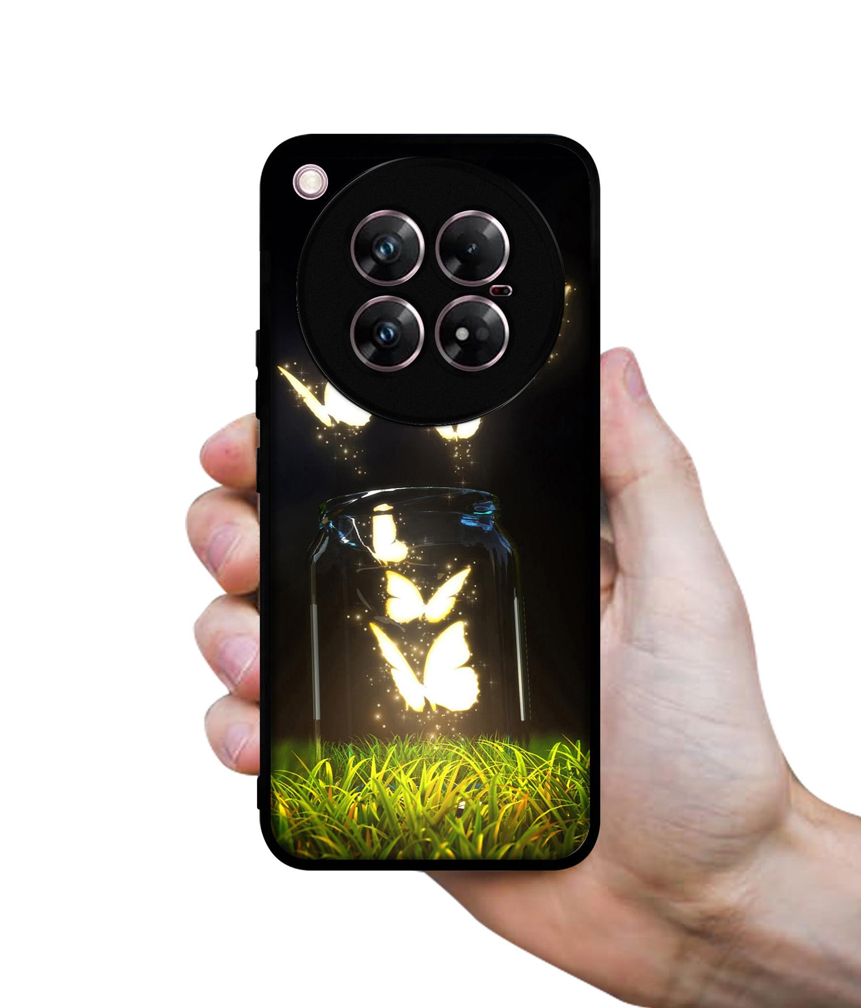 Butterfly Design Designer 2D Printed Back Case Cover for Infinix Zero 40 5G