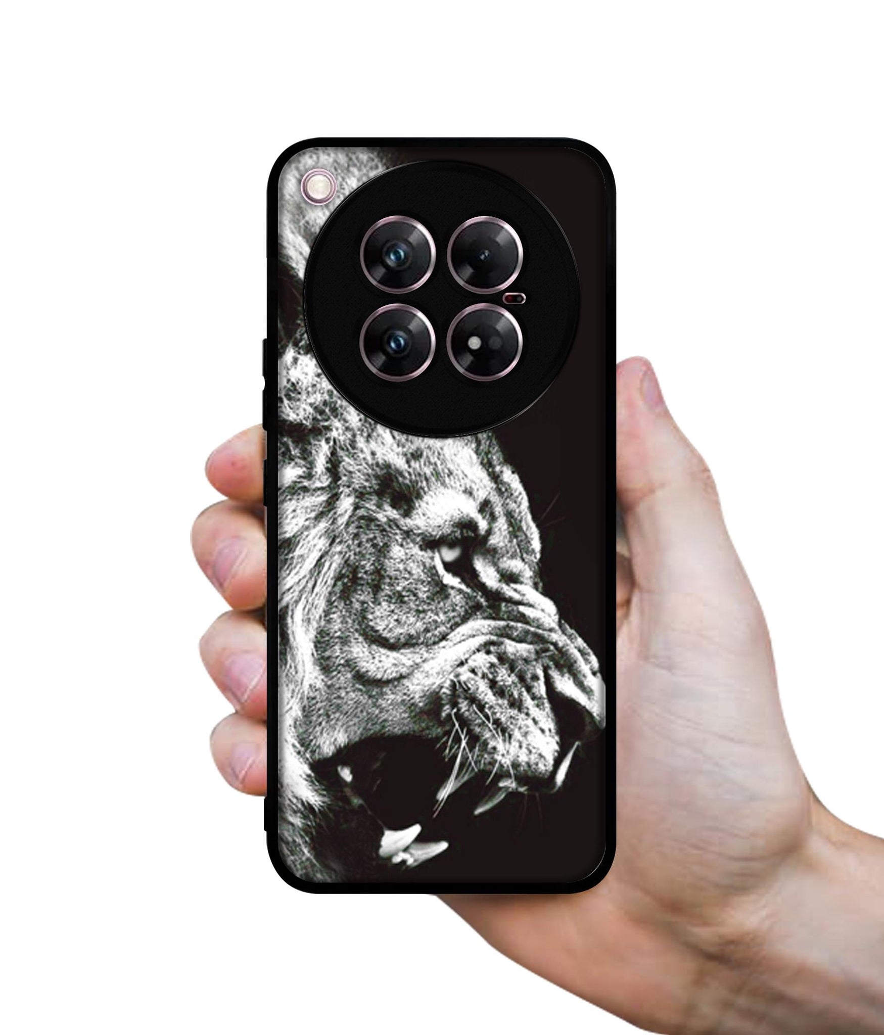 Angry Lion Design Designer 2D Printed Back Case Cover for Infinix Zero 40 5G