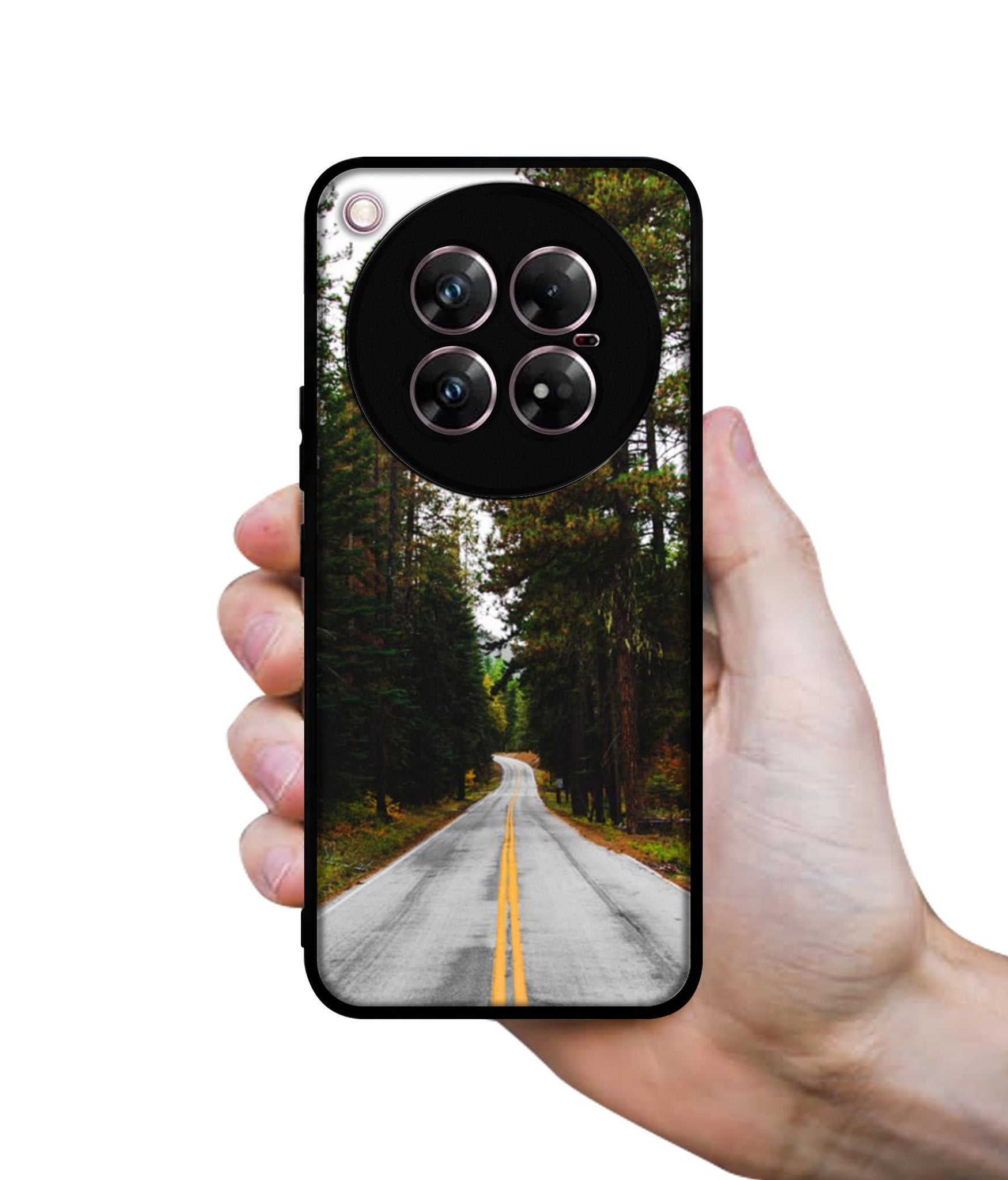 Road Photo Design Designer 2D Printed Back Case Cover for Infinix Zero 40 5G