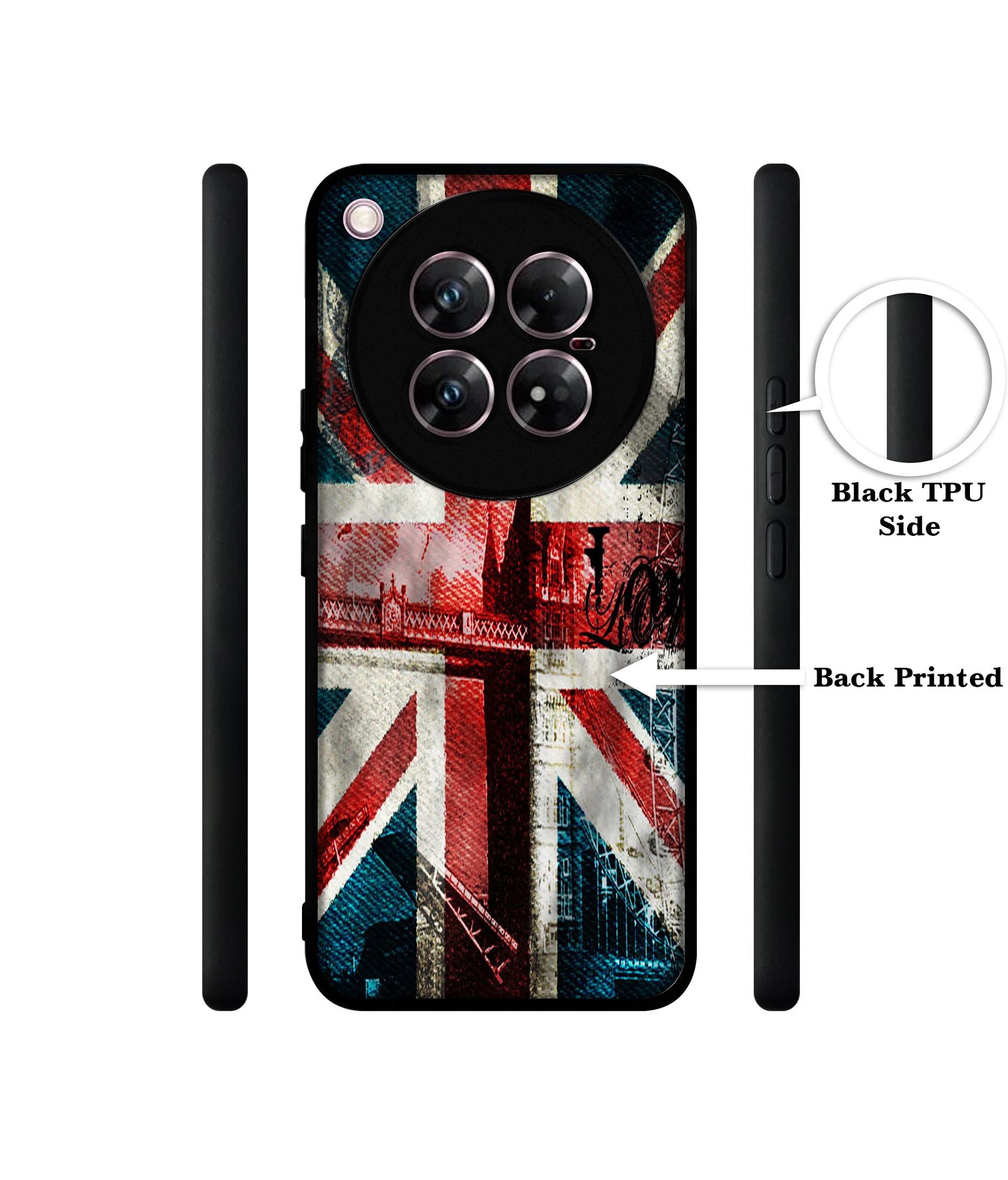 London Flag wallpaper Design Designer 2D Printed Back Case Cover for Infinix Zero 40 5G