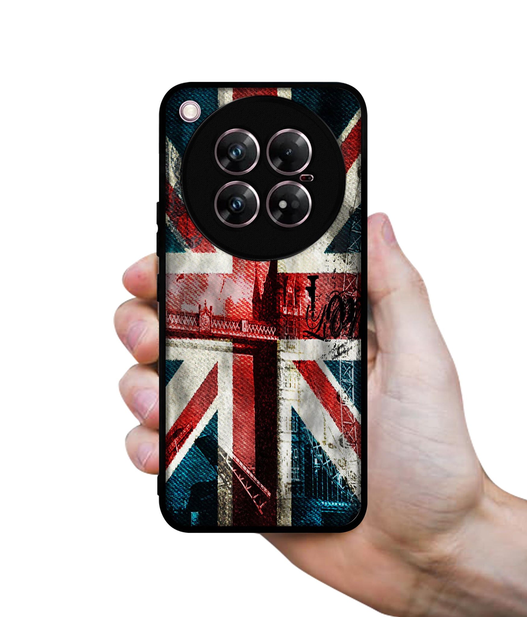 London Flag wallpaper Design Designer 2D Printed Back Case Cover for Infinix Zero 40 5G