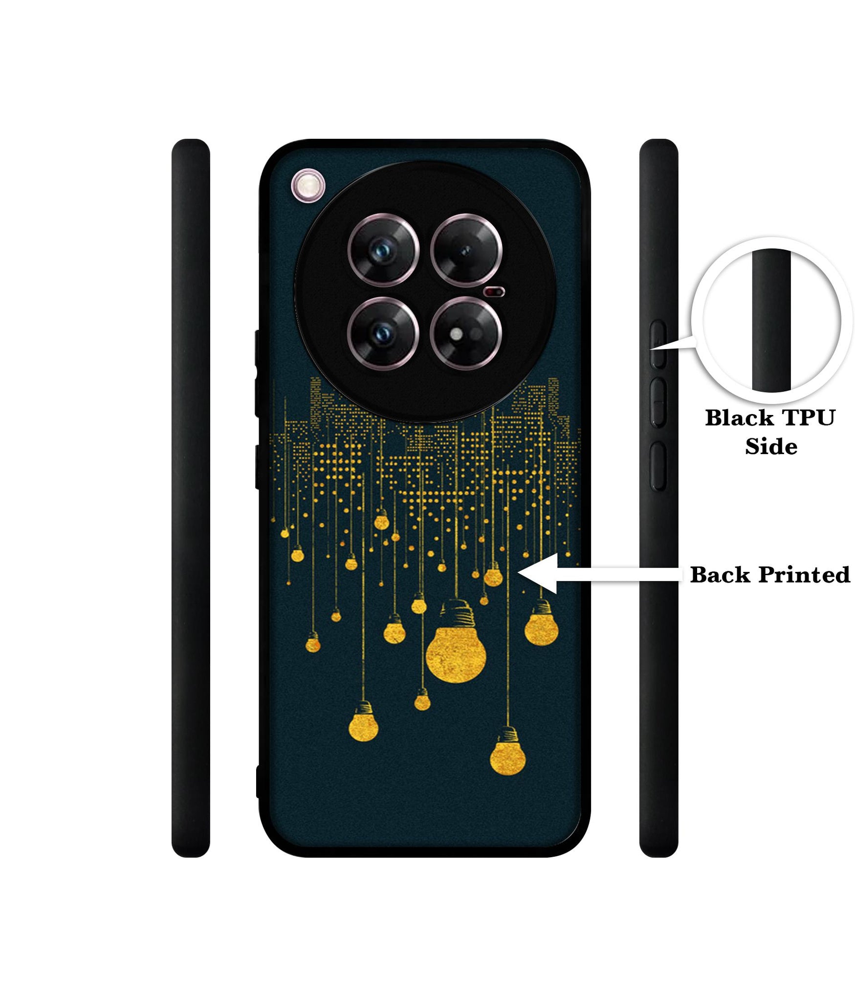 City Light Pattern Design Designer 2D Printed Back Case Cover for Infinix Zero 40 5G