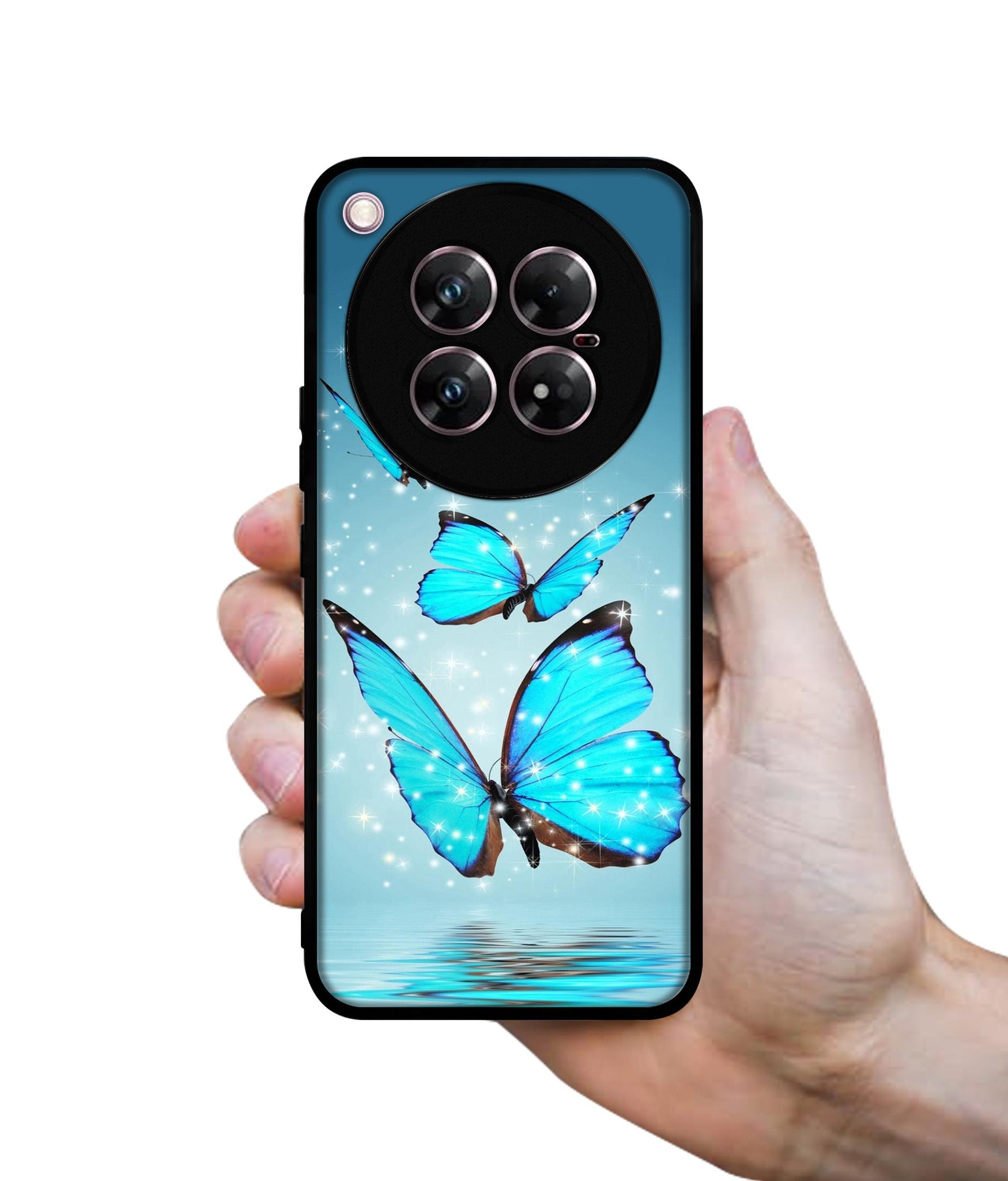 Flying Butterflies Design Designer 2D Printed Back Case Cover for Infinix Zero 40 5G