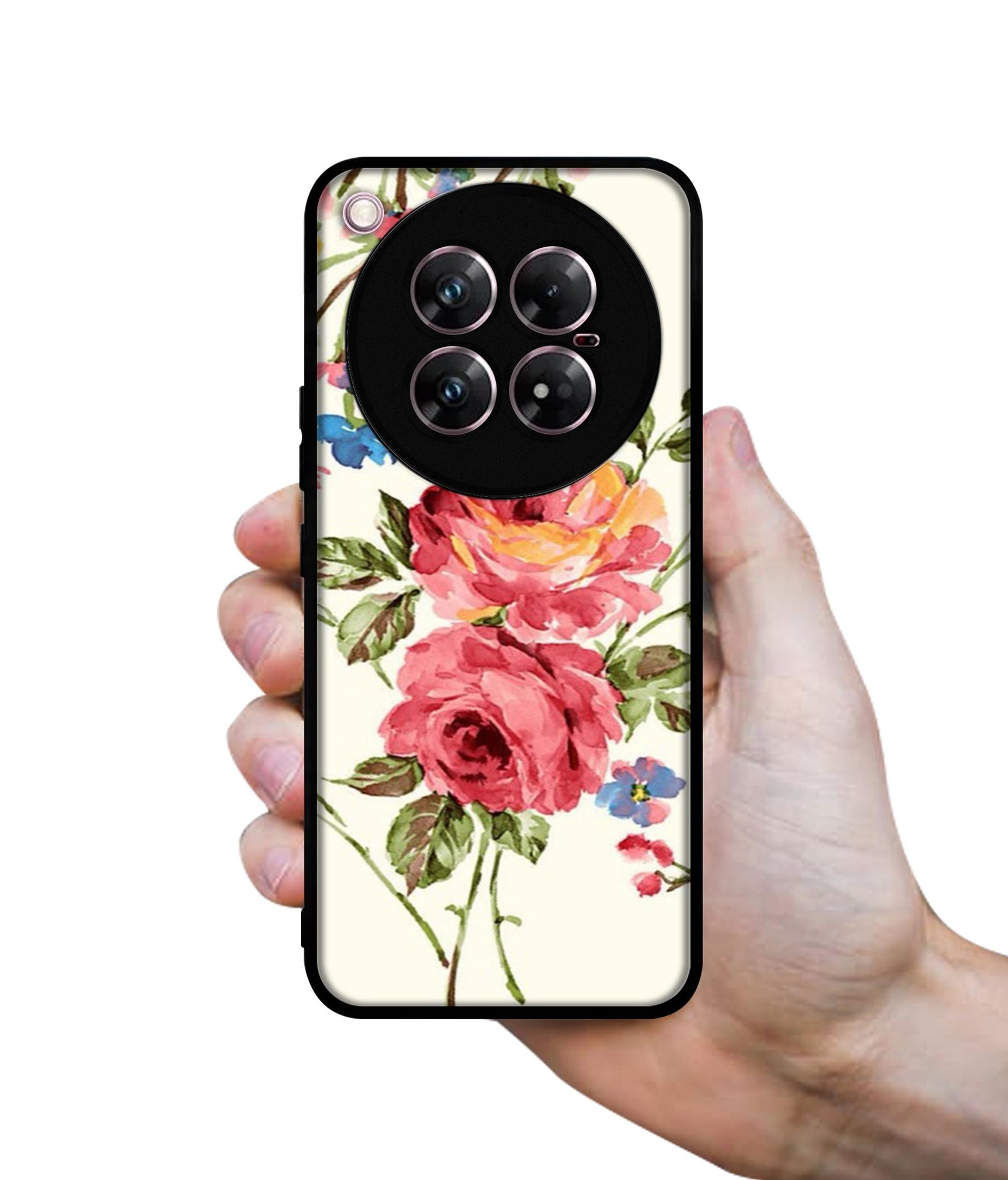Vintage Painting Flower Design Designer 2D Printed Back Case Cover for Infinix Zero 40 5G