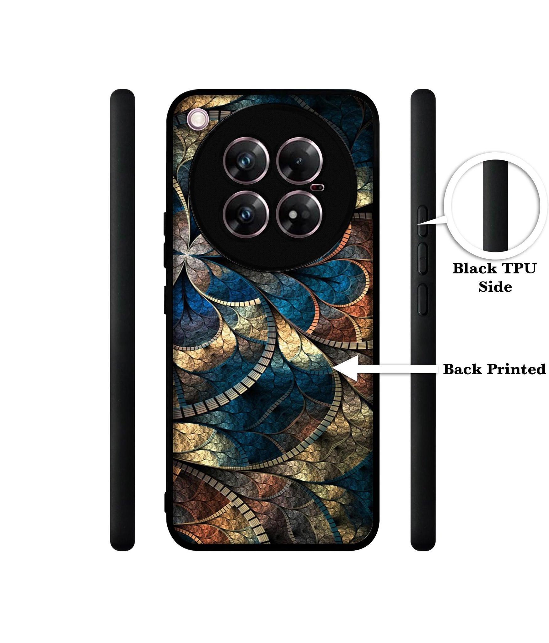 Fractional Pattern Design Designer 2D Printed Back Case Cover for Infinix Zero 40 5G