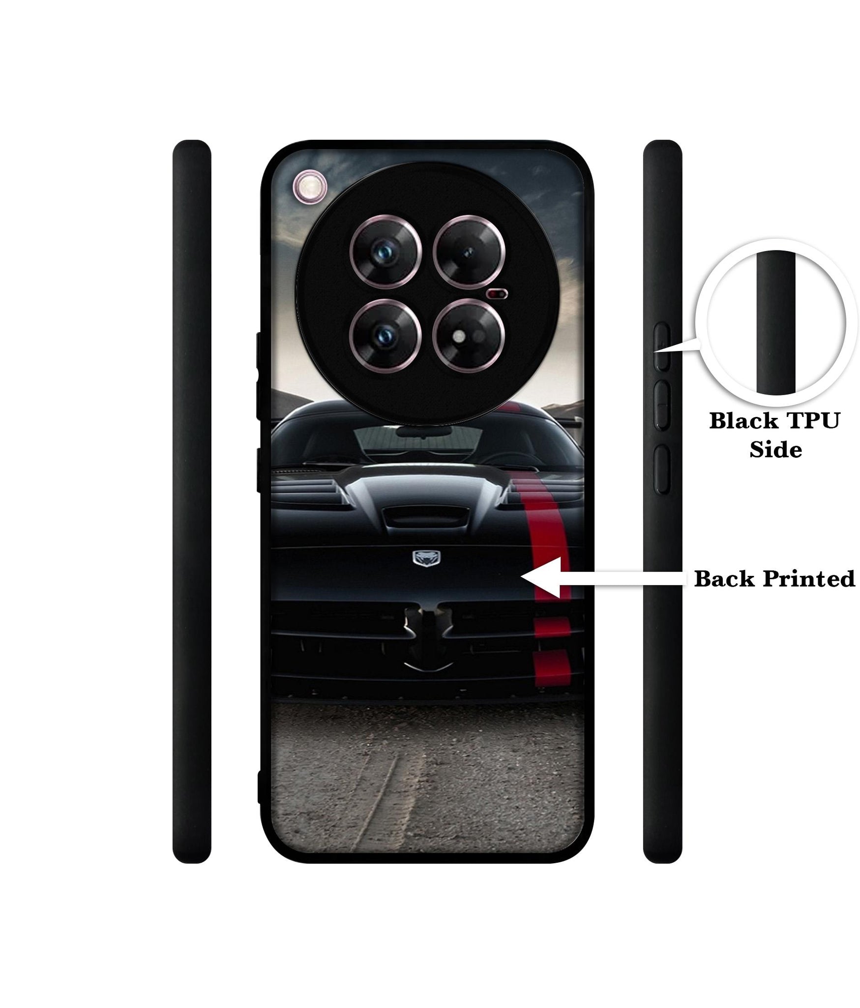 Sports Car Pattern Design Designer 2D Printed Back Case Cover for Infinix Zero 40 5G