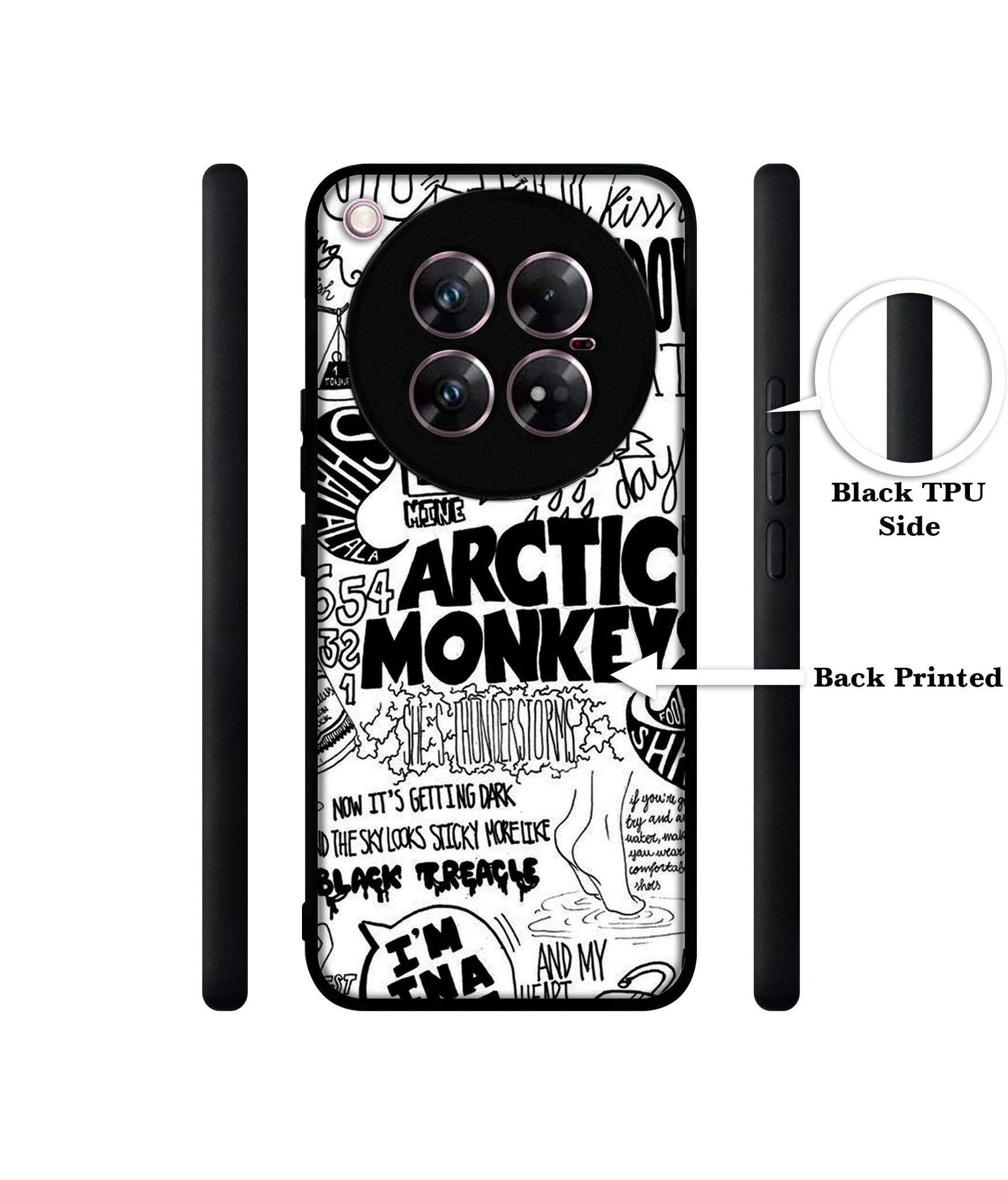 Arctic Monkeys Pattern Design Designer 2D Printed Back Case Cover for Infinix Zero 40 5G