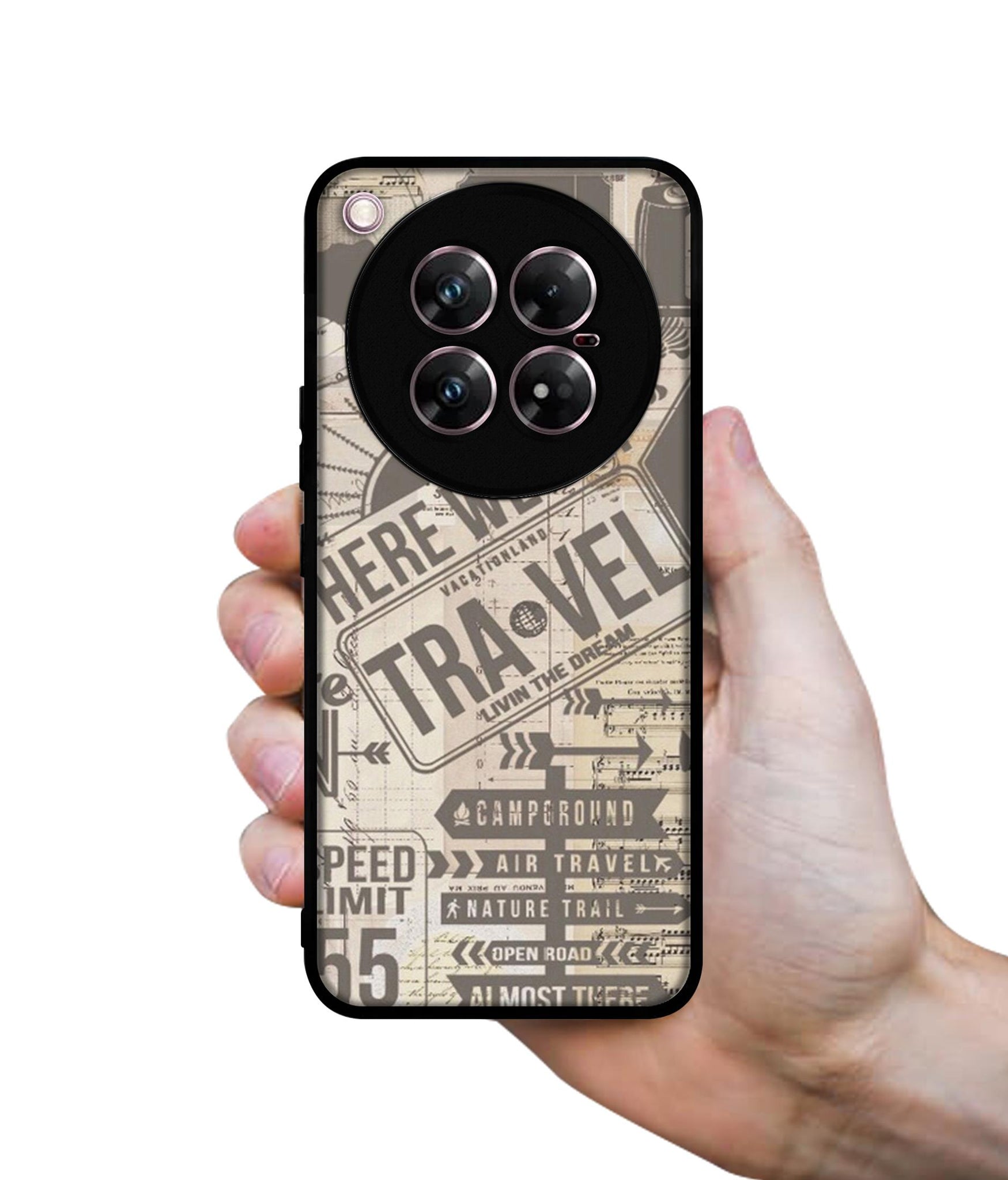 Travel Design Designer 2D Printed Back Case Cover for Infinix Zero 40 5G