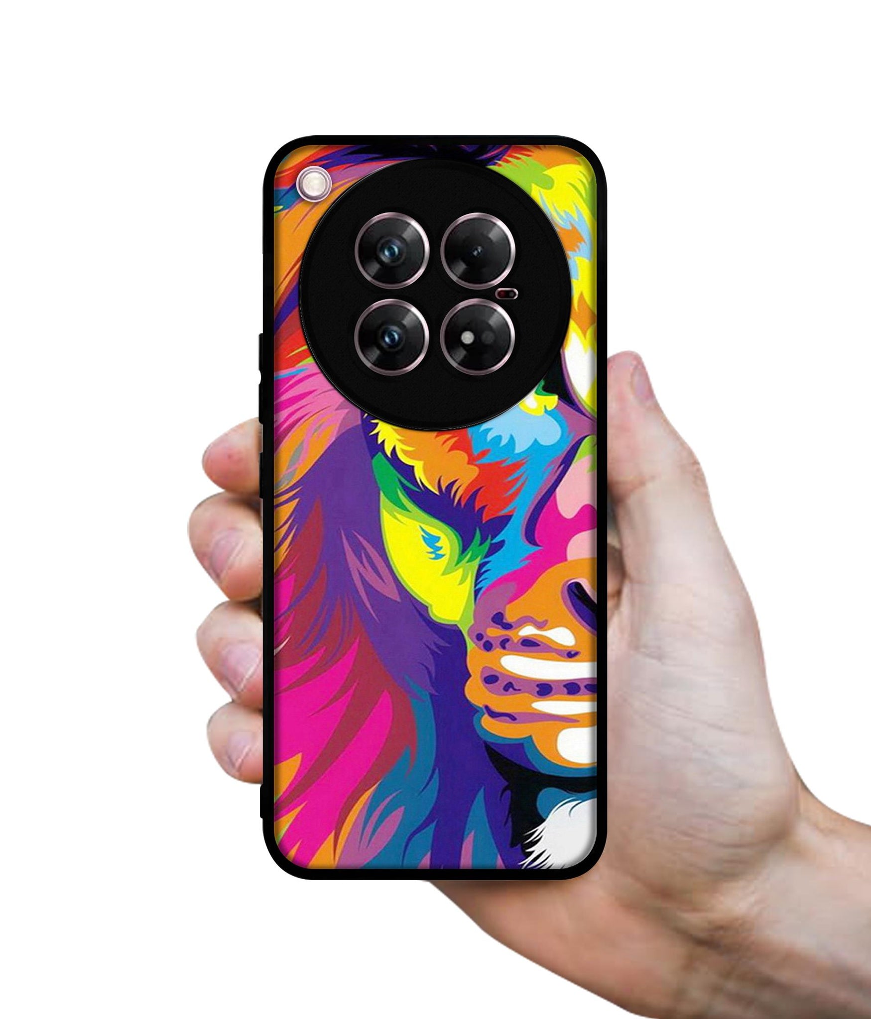 Lion Design Designer 2D Printed Back Case Cover for Infinix Zero 40 5G