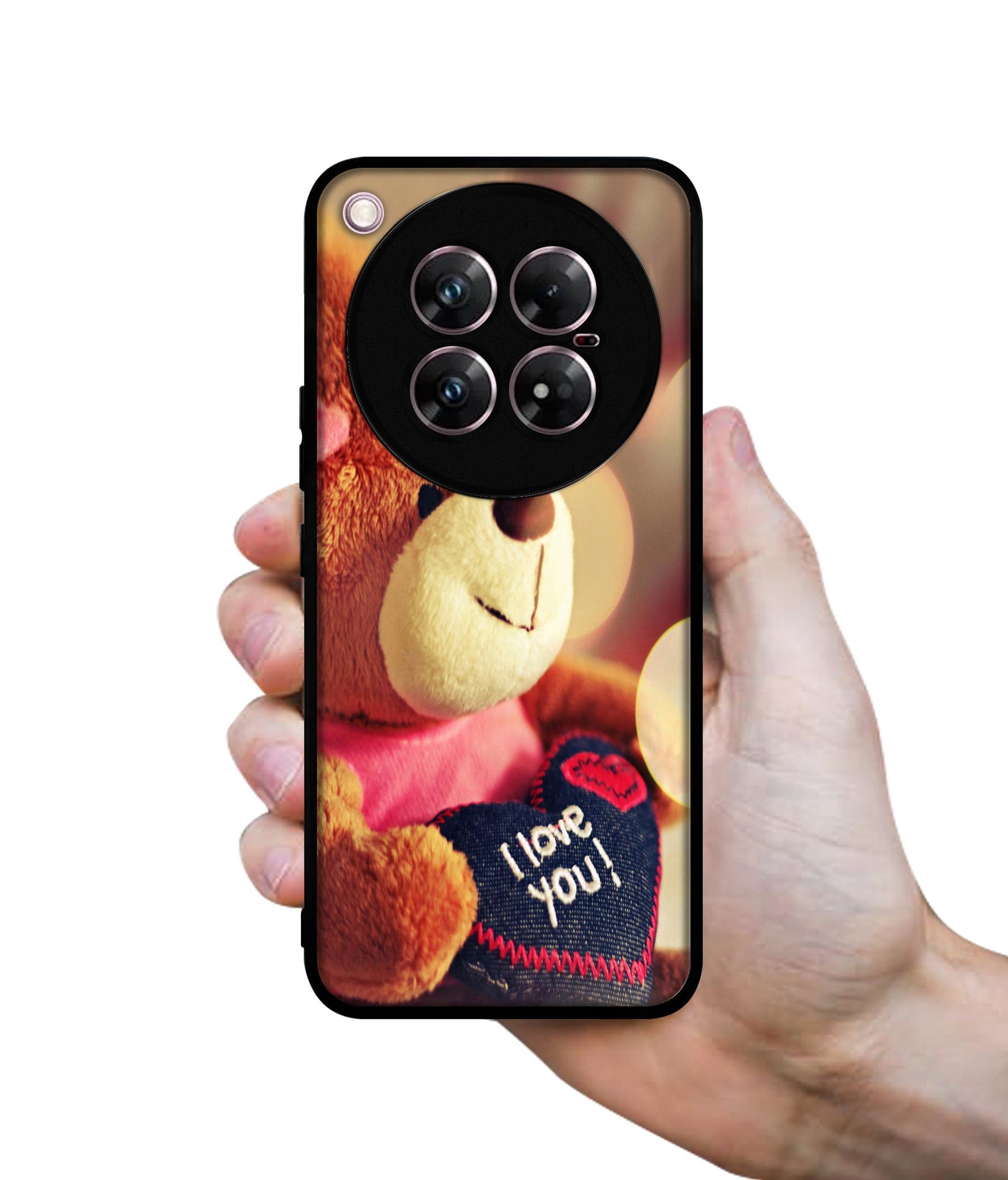 Teddy Bear Design Designer 2D Printed Back Case Cover for Infinix Zero 40 5G