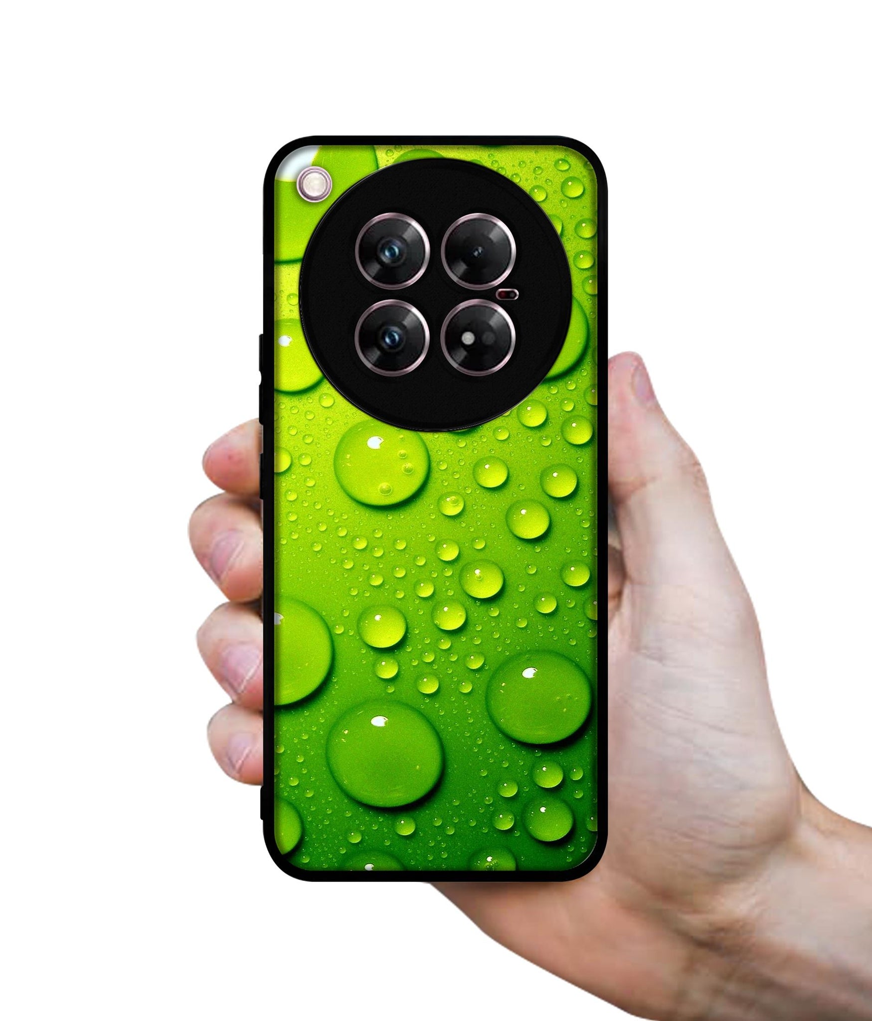 Green Bubbles Design Designer 2D Printed Back Case Cover for Infinix Zero 40 5G