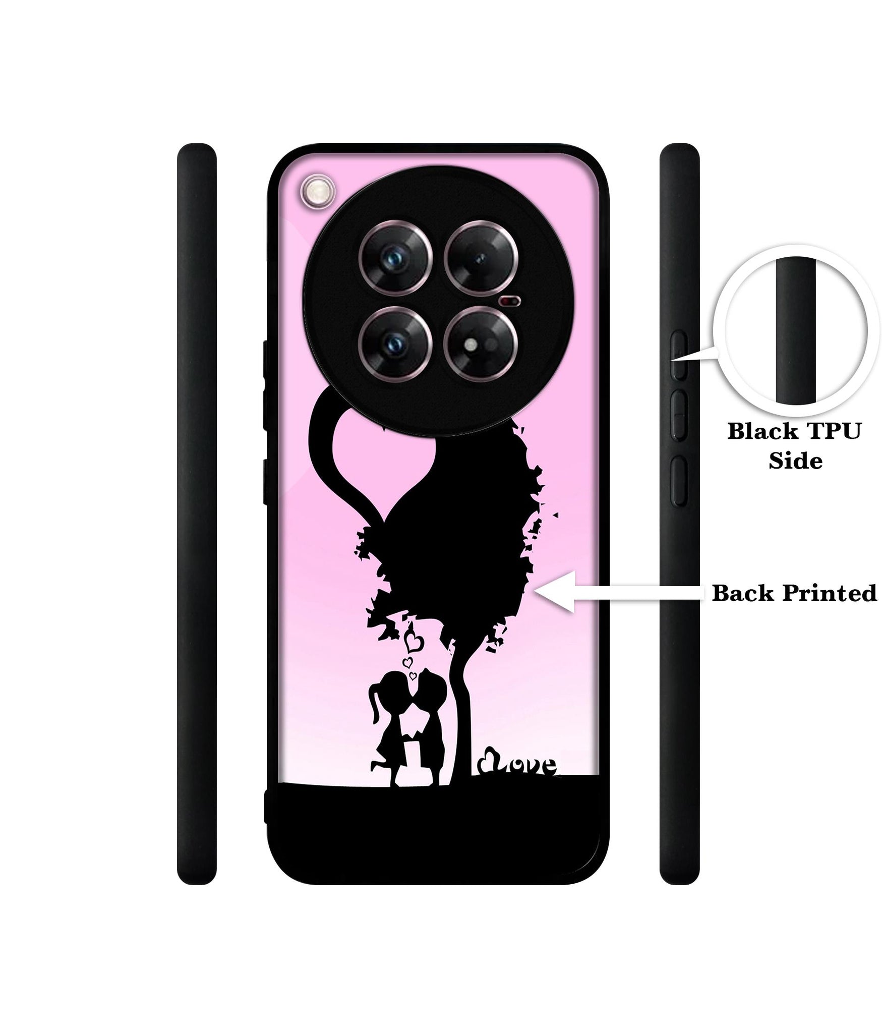 Sweet Love Design Designer 2D Printed Back Case Cover for Infinix Zero 40 5G