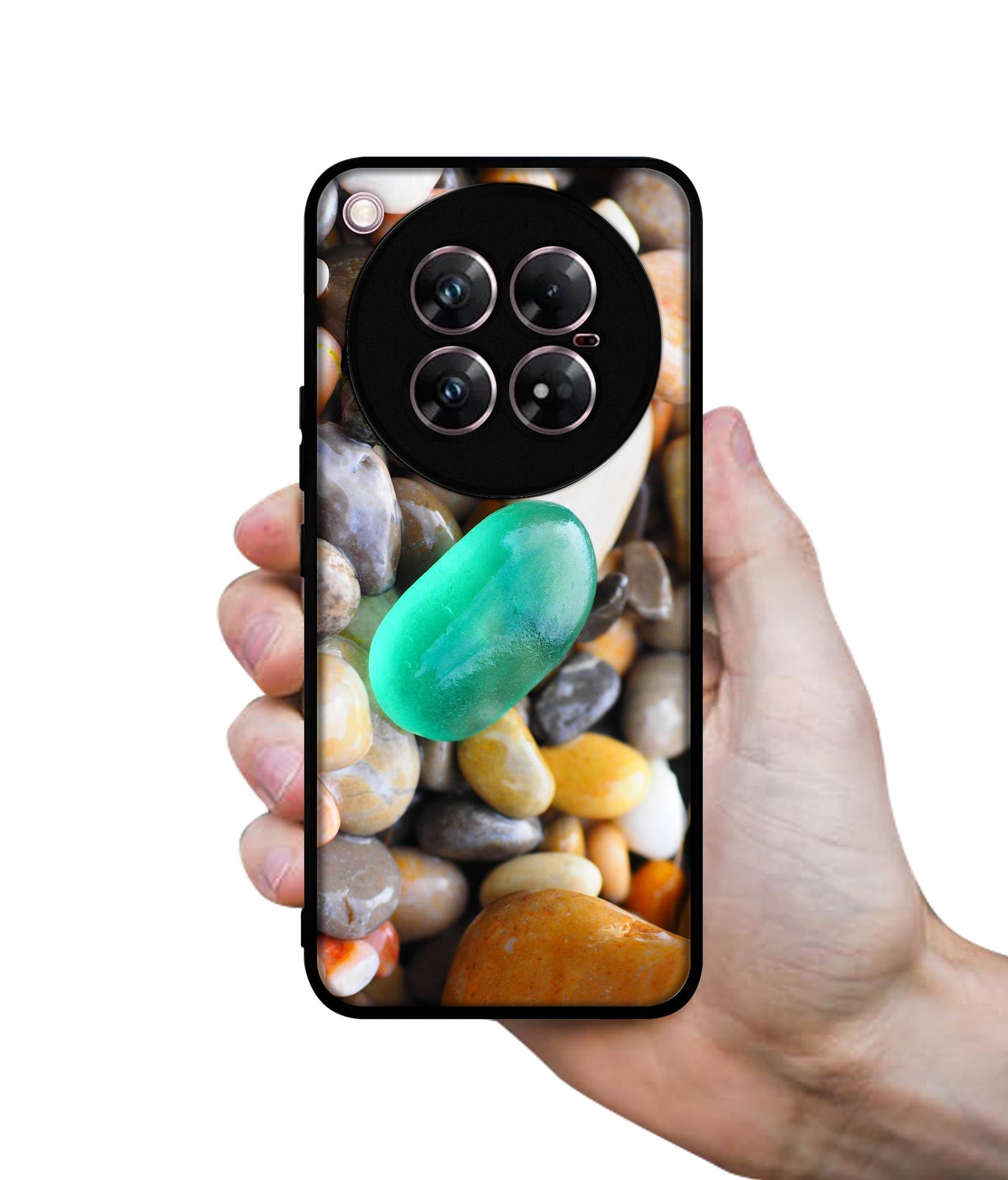 Sea Stones Design Designer 2D Printed Back Case Cover for Infinix Zero 40 5G