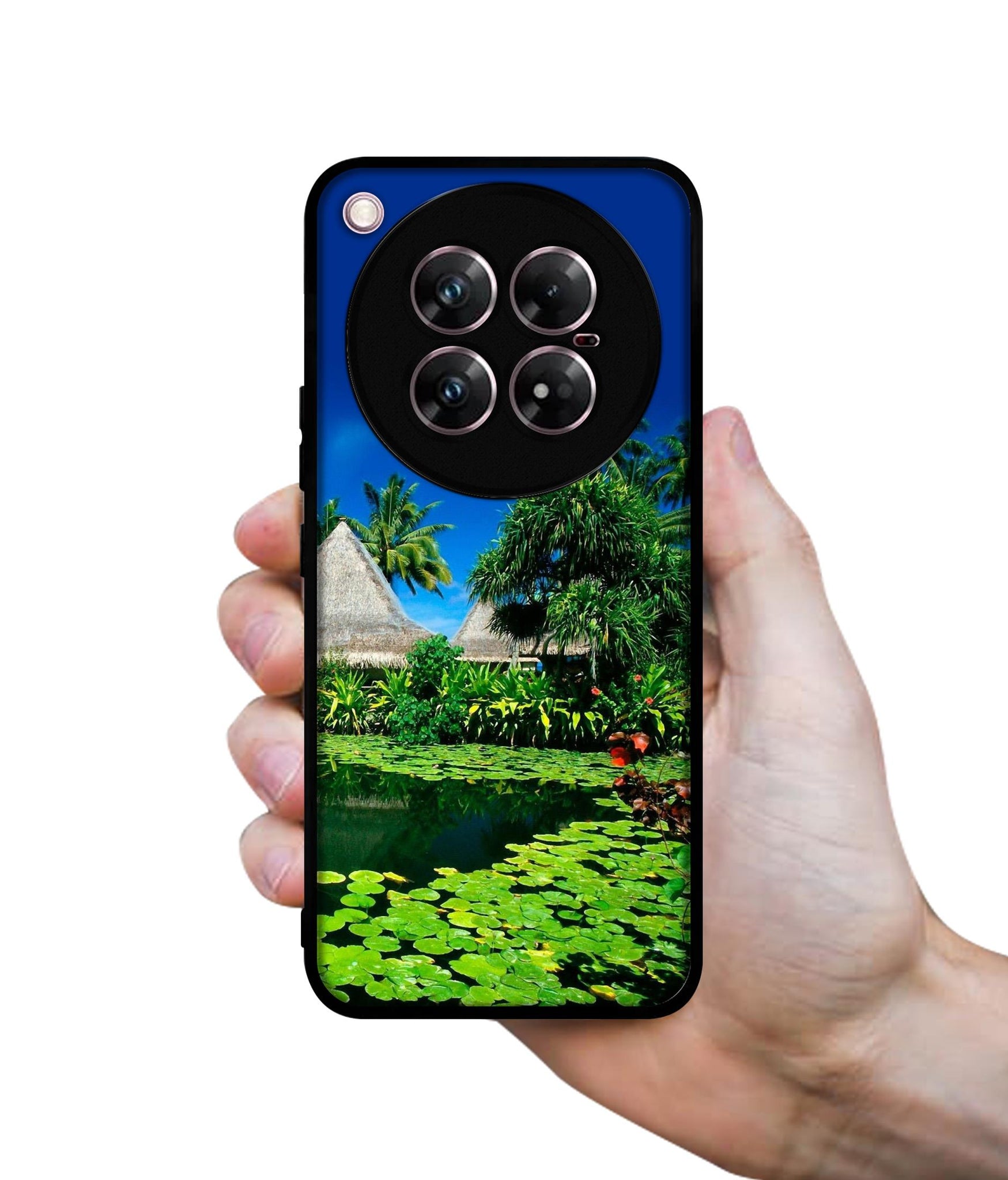 Tropics Water Design Designer 2D Printed Back Case Cover for Infinix Zero 40 5G