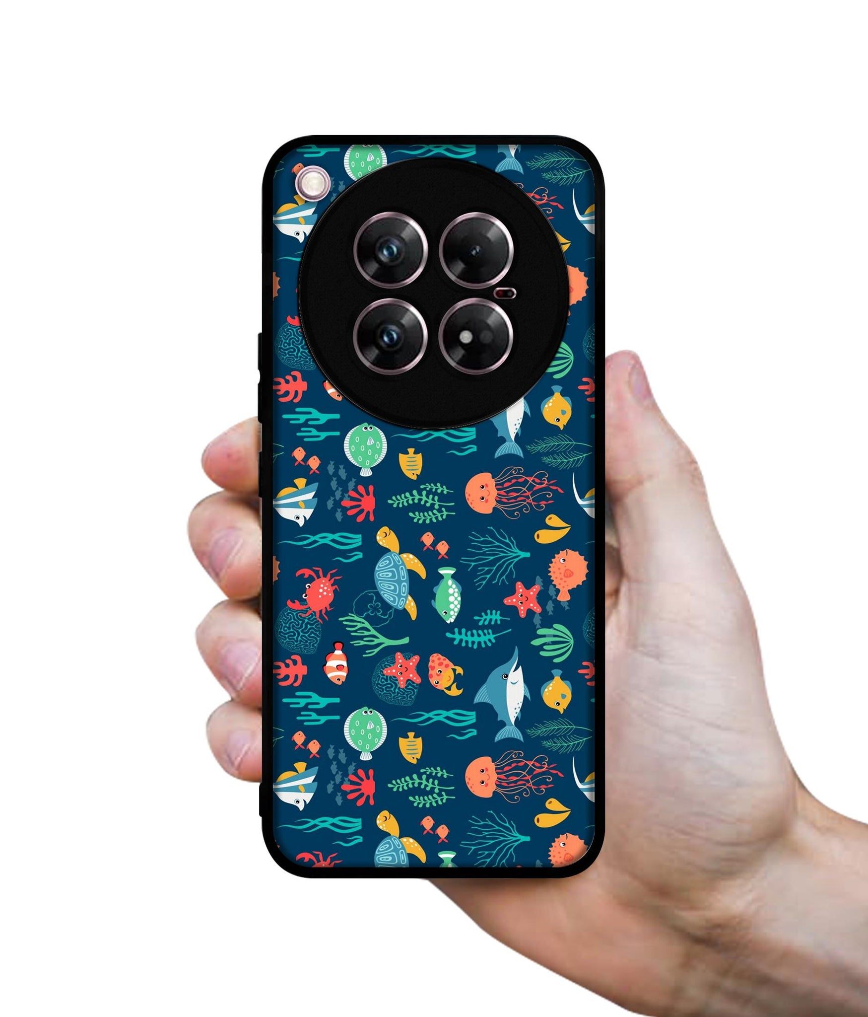 Aquarium Texture Design Designer 2D Printed Back Case Cover for Infinix Zero 40 5G