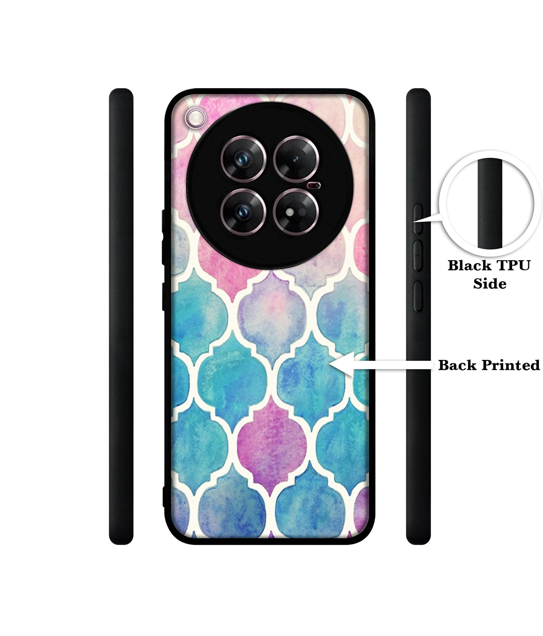 Patterns Art Design Designer 2D Printed Back Case Cover for Infinix Zero 40 5G