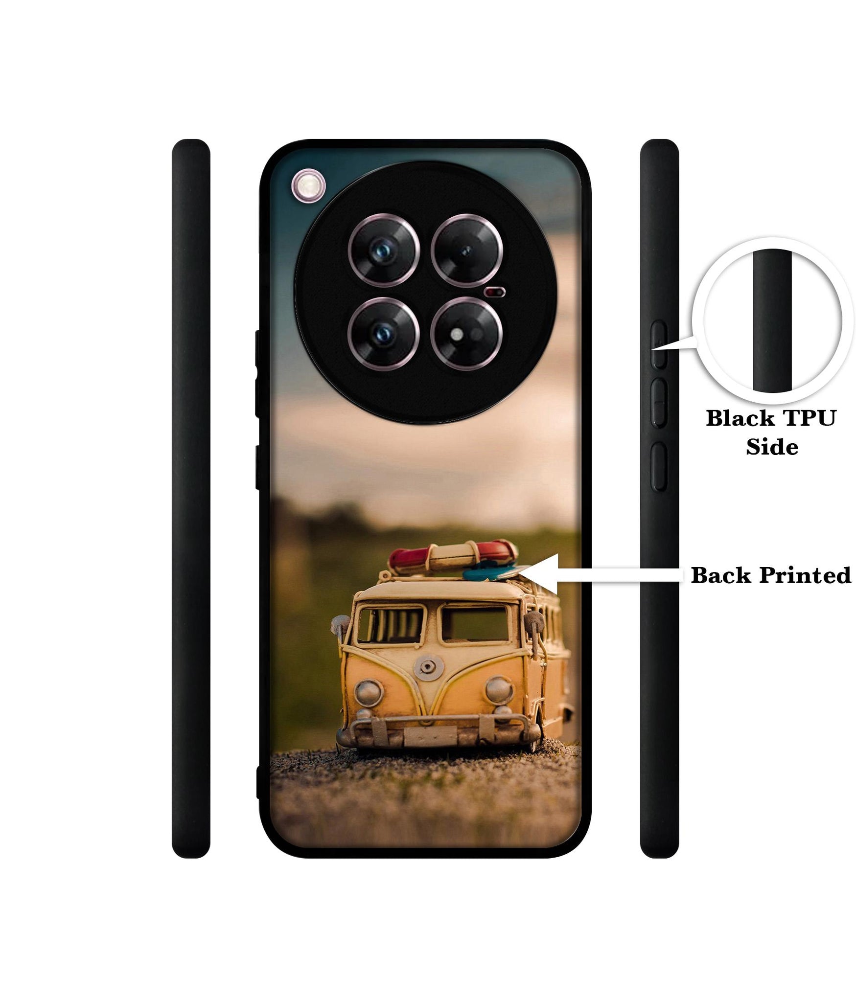 Toy Car Design Designer 2D Printed Back Case Cover for Infinix Zero 40 5G
