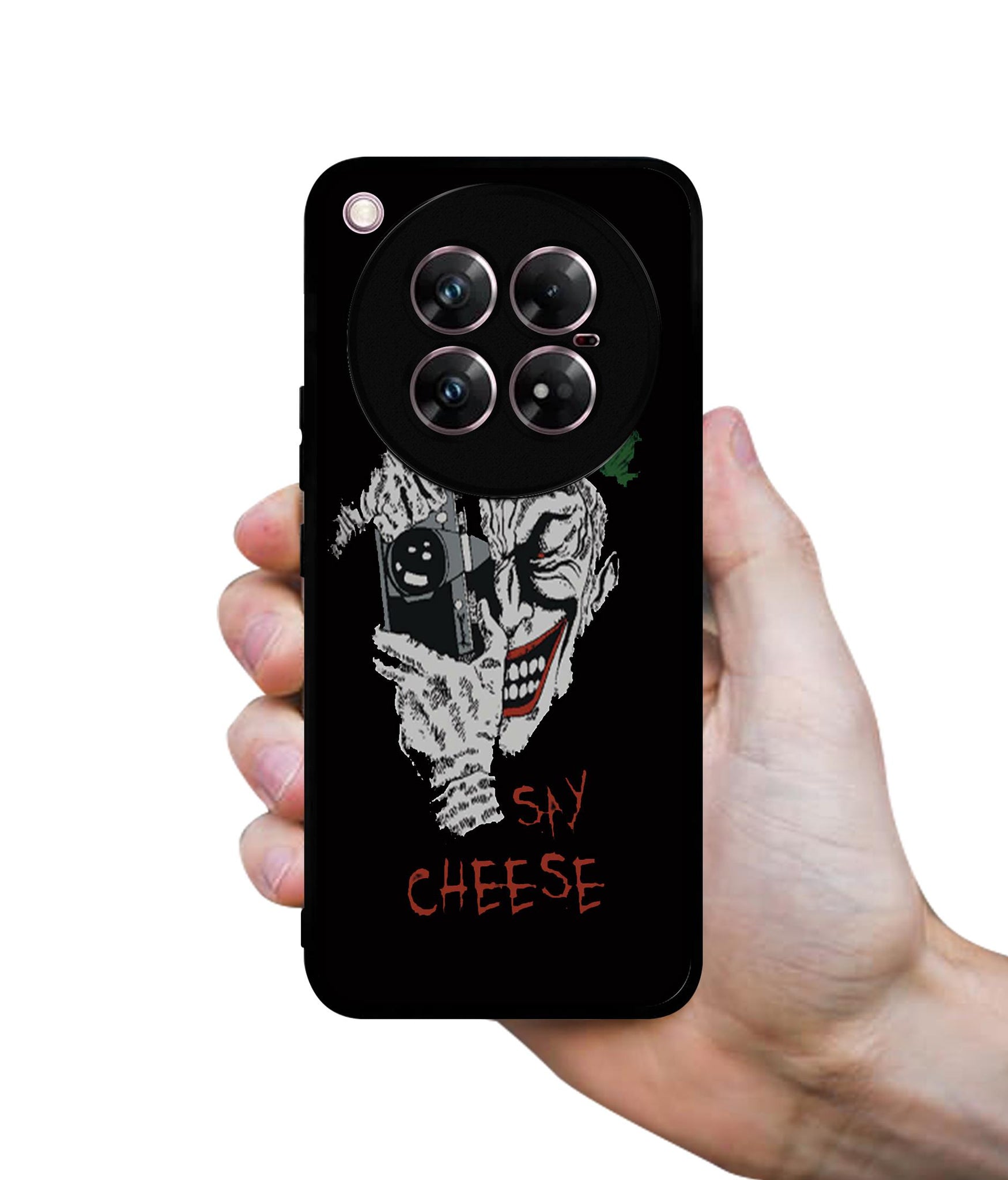 Joker Say Cheese Design Designer 2D Printed Back Case Cover for Infinix Zero 40 5G