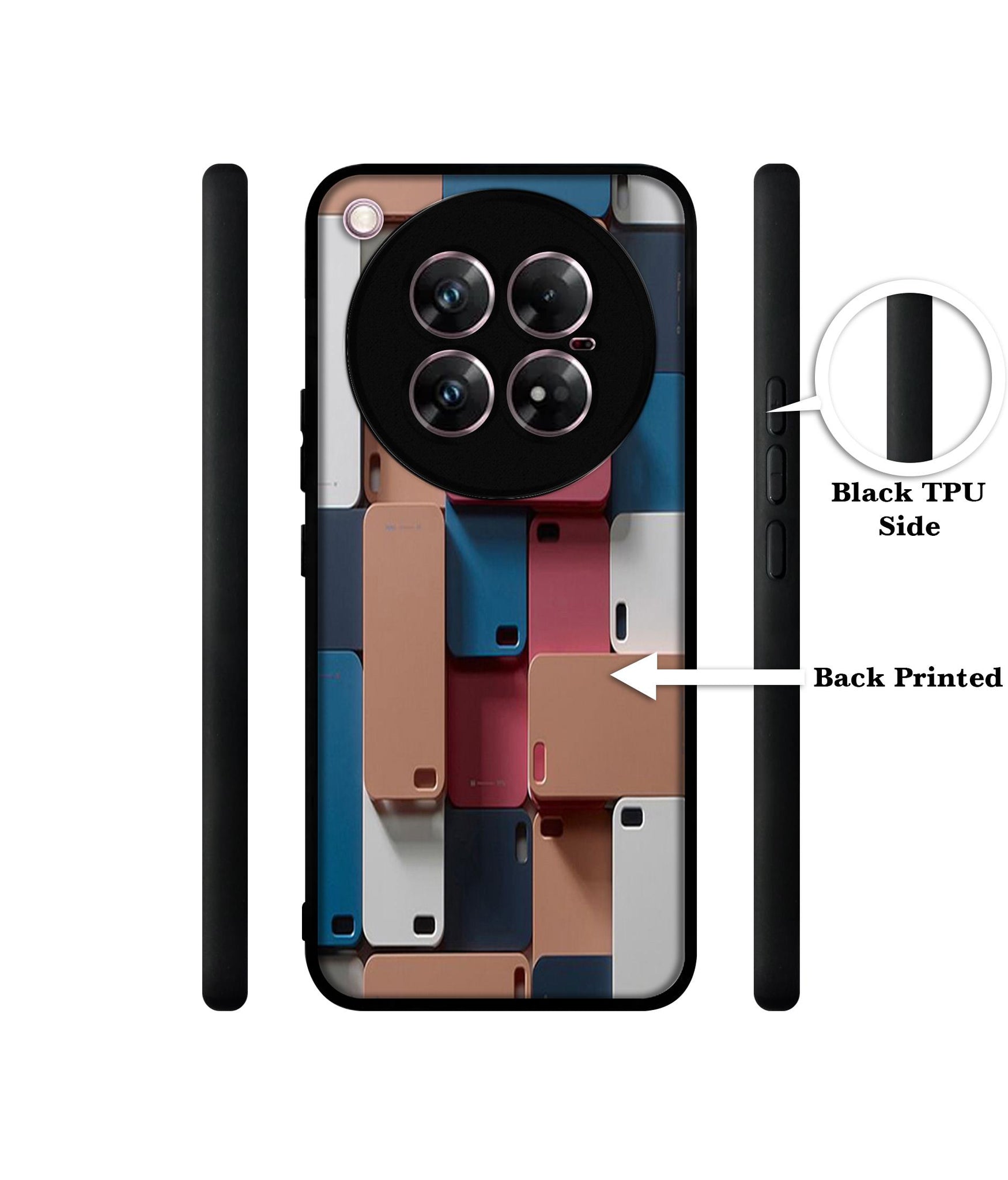 Mobile Cover Design Designer 2D Printed Back Case Cover for Infinix Zero 40 5G
