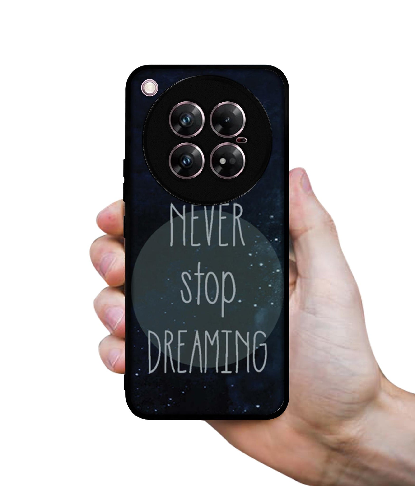 Never Stop Dreaming Design Designer 2D Printed Back Case Cover for Infinix Zero 40 5G