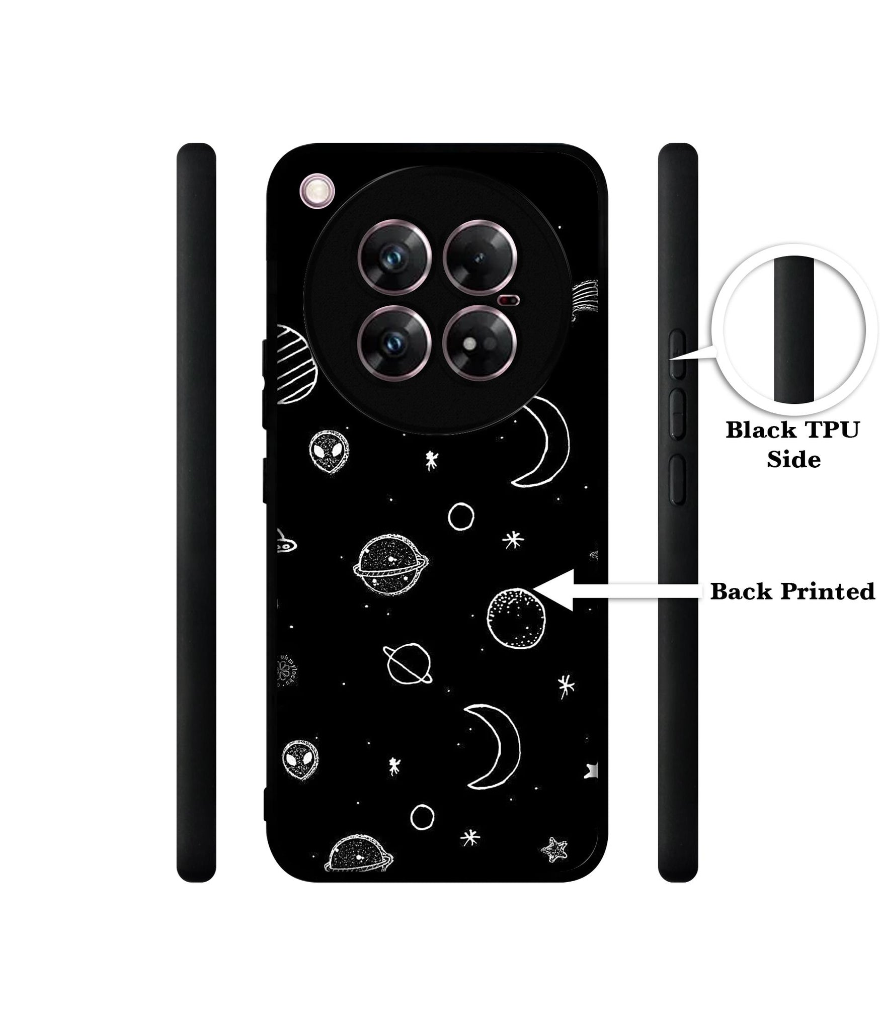 Space Stars Universe Design Designer 2D Printed Back Case Cover for Infinix Zero 40 5G
