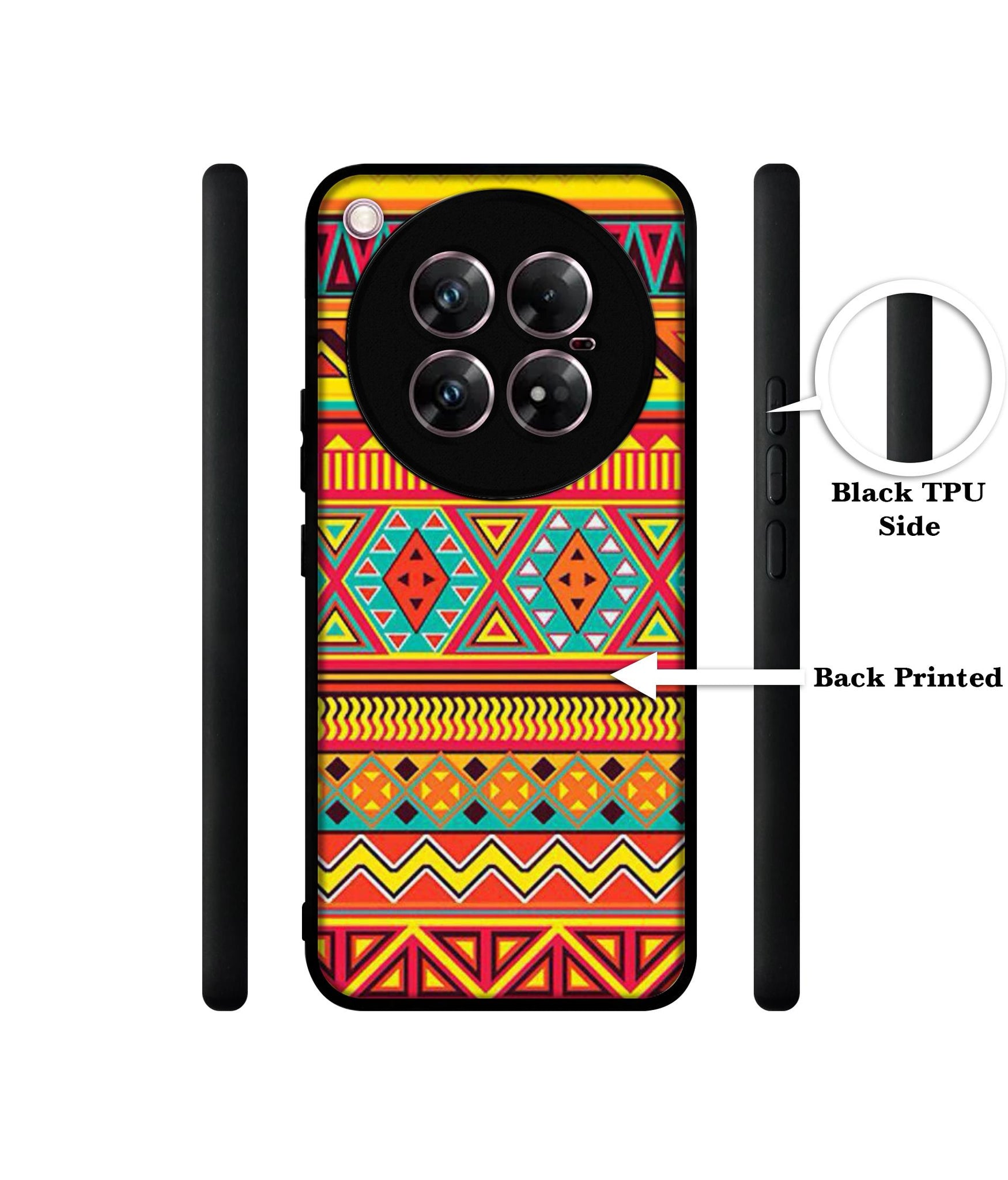 Artistic Rangoli Design Designer 2D Printed Back Case Cover for Infinix Zero 40 5G