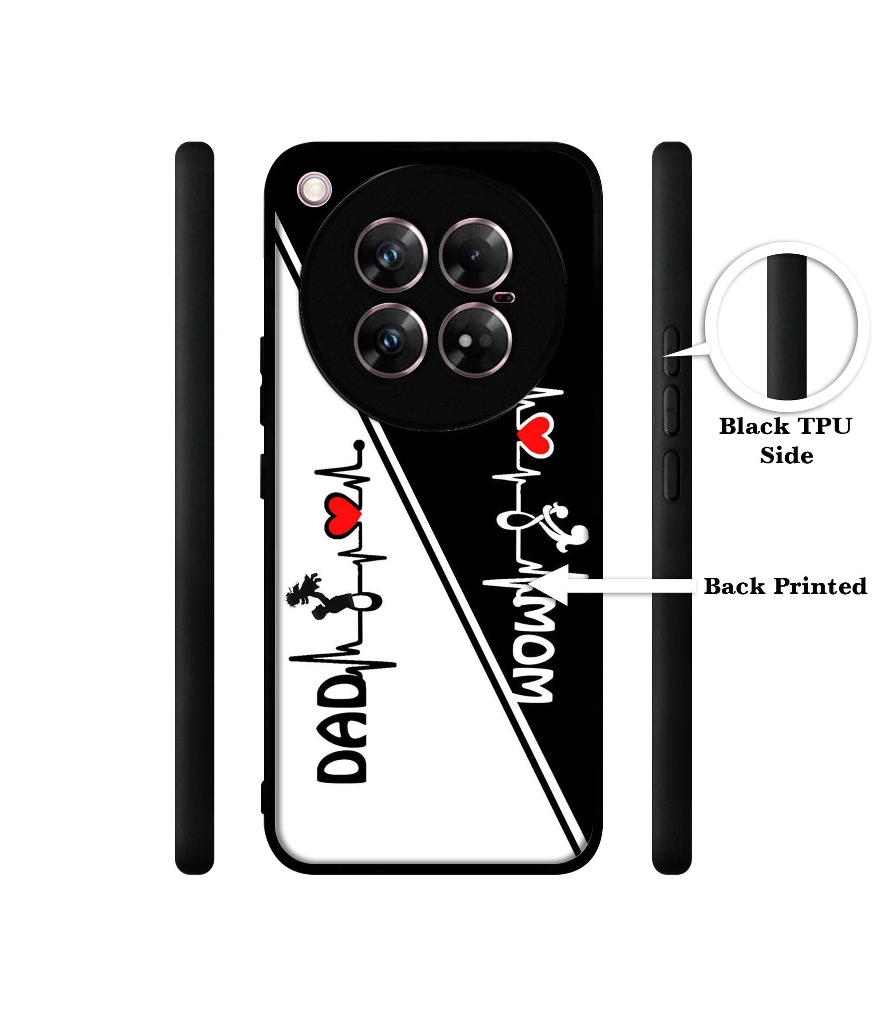 Mom and Dad Lover Design Designer 2D Printed Back Case Cover for Infinix Zero 40 5G